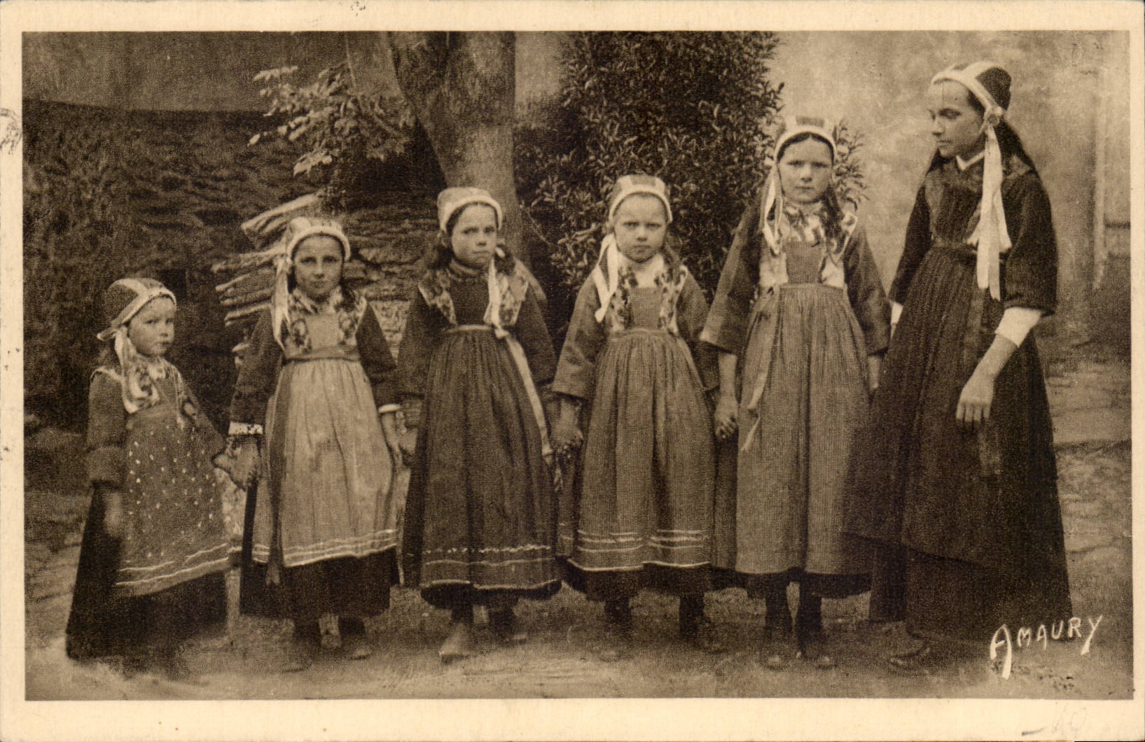 Folklore - Costumes - Fantasy - Children - Girls - CPA