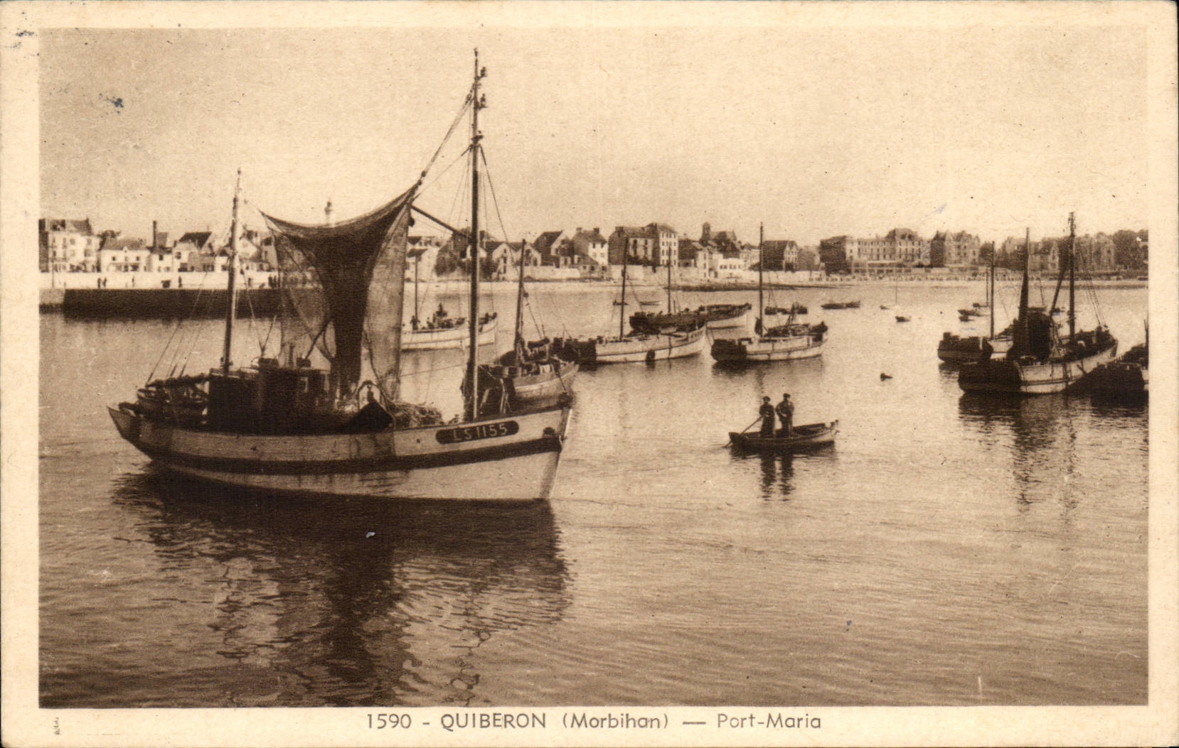 Quiberon - Maria Port - CPA