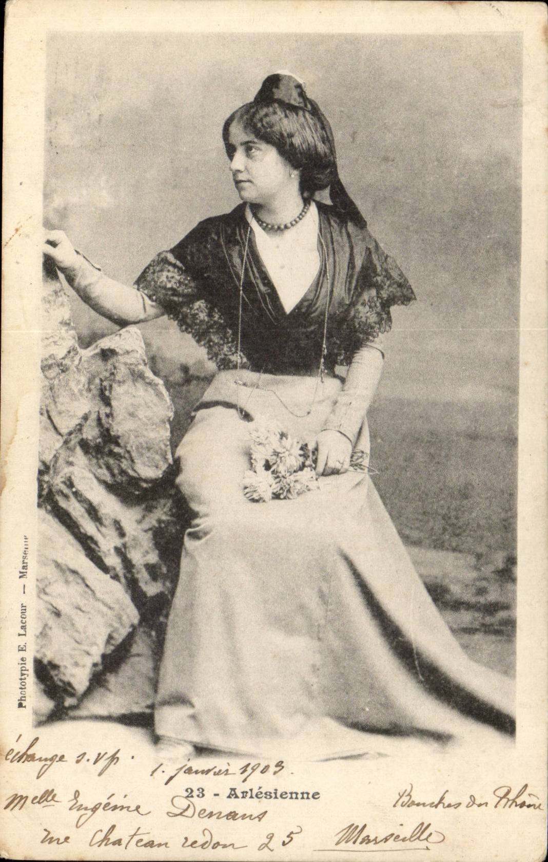 Arles - Arlesienne - Fantasy - Woman - CPA