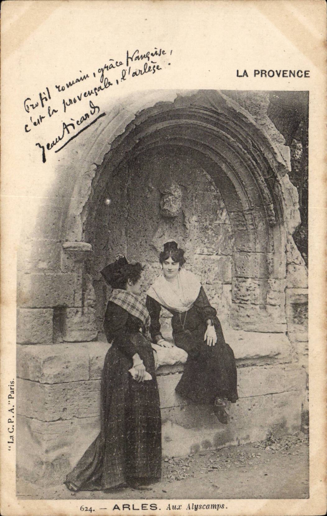 Arles - Alyscamps - Fantasy - Woman - CPA