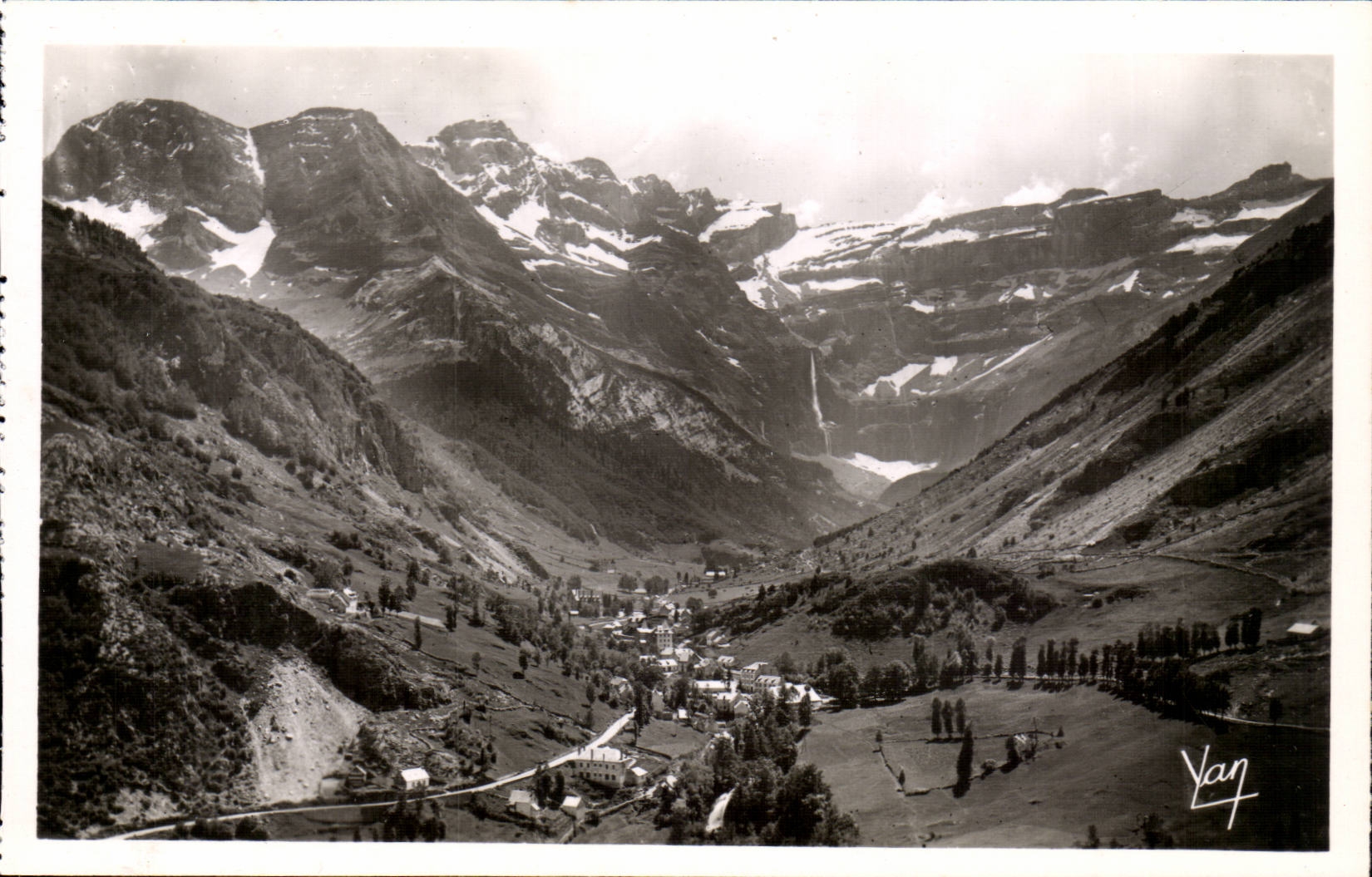 Gavarnie - the Circus Arrival at the Village - CPA