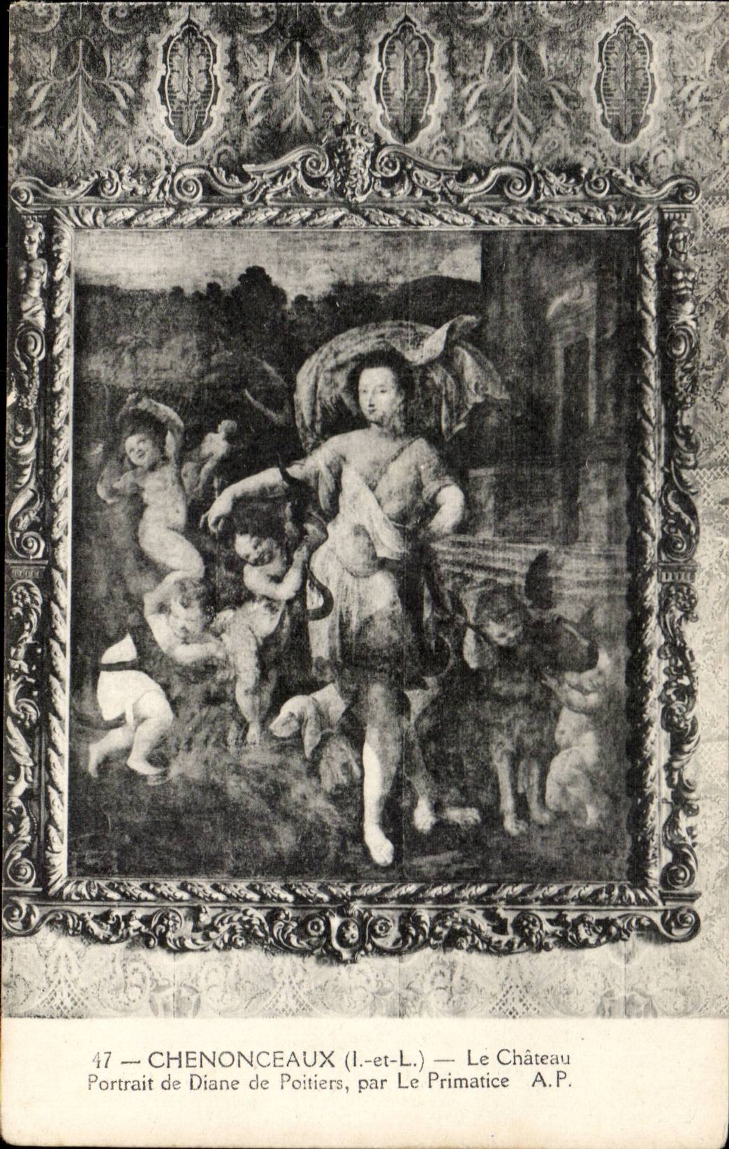 Chenonceaux - Le Chateau de Diane de Poitiers par le Primatrice - CPA 