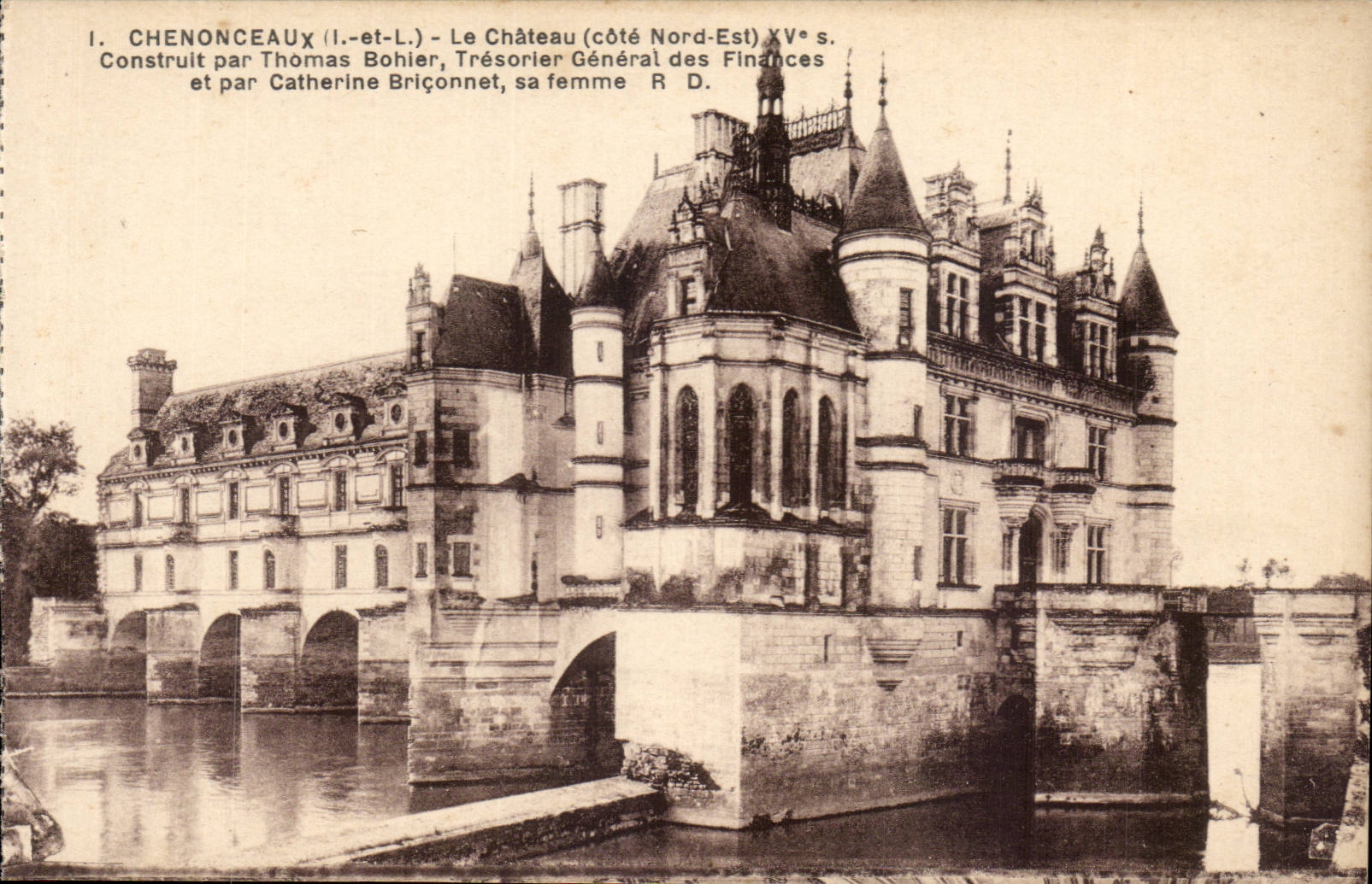 Chenonceaux - Le Chateau - CPA 