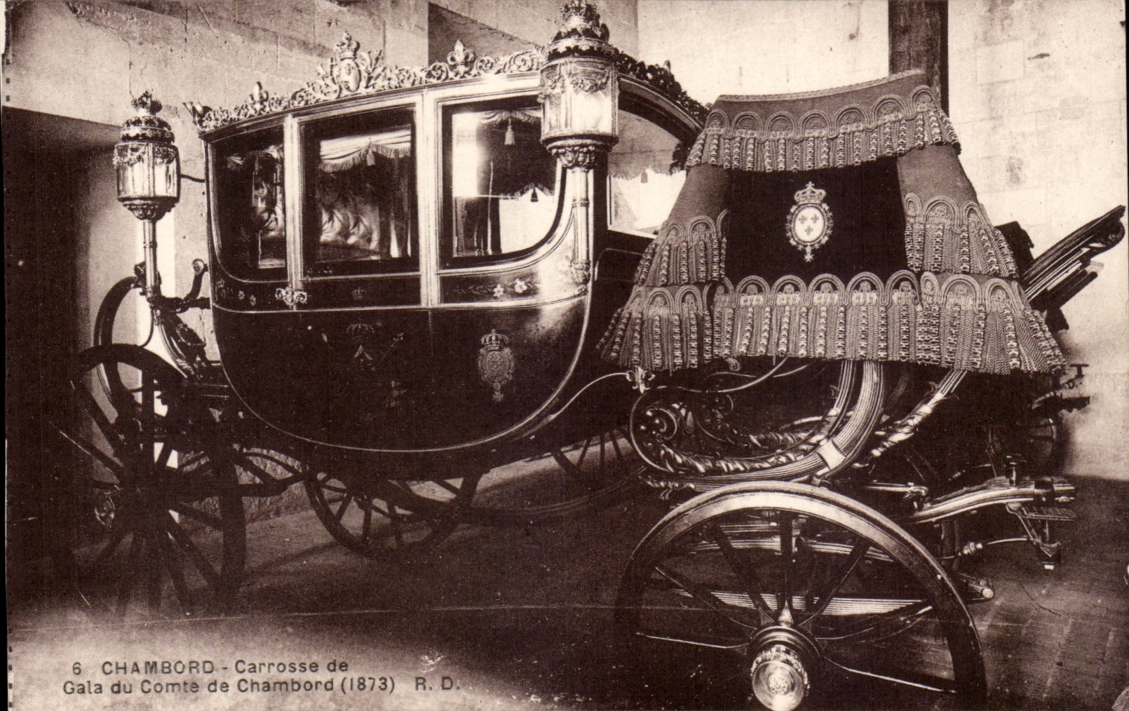 Chambord - Carrosse de Gala du Comte de Chambord CPA 