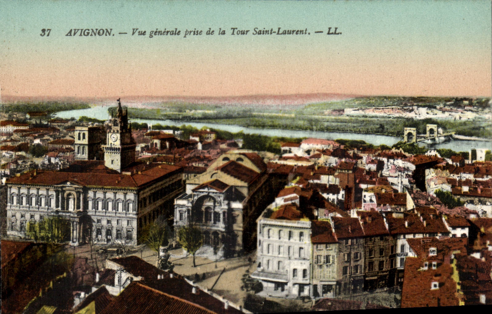 Avignon - Ansicht genommener SAINT LAURENT-Aufsatz - CPA