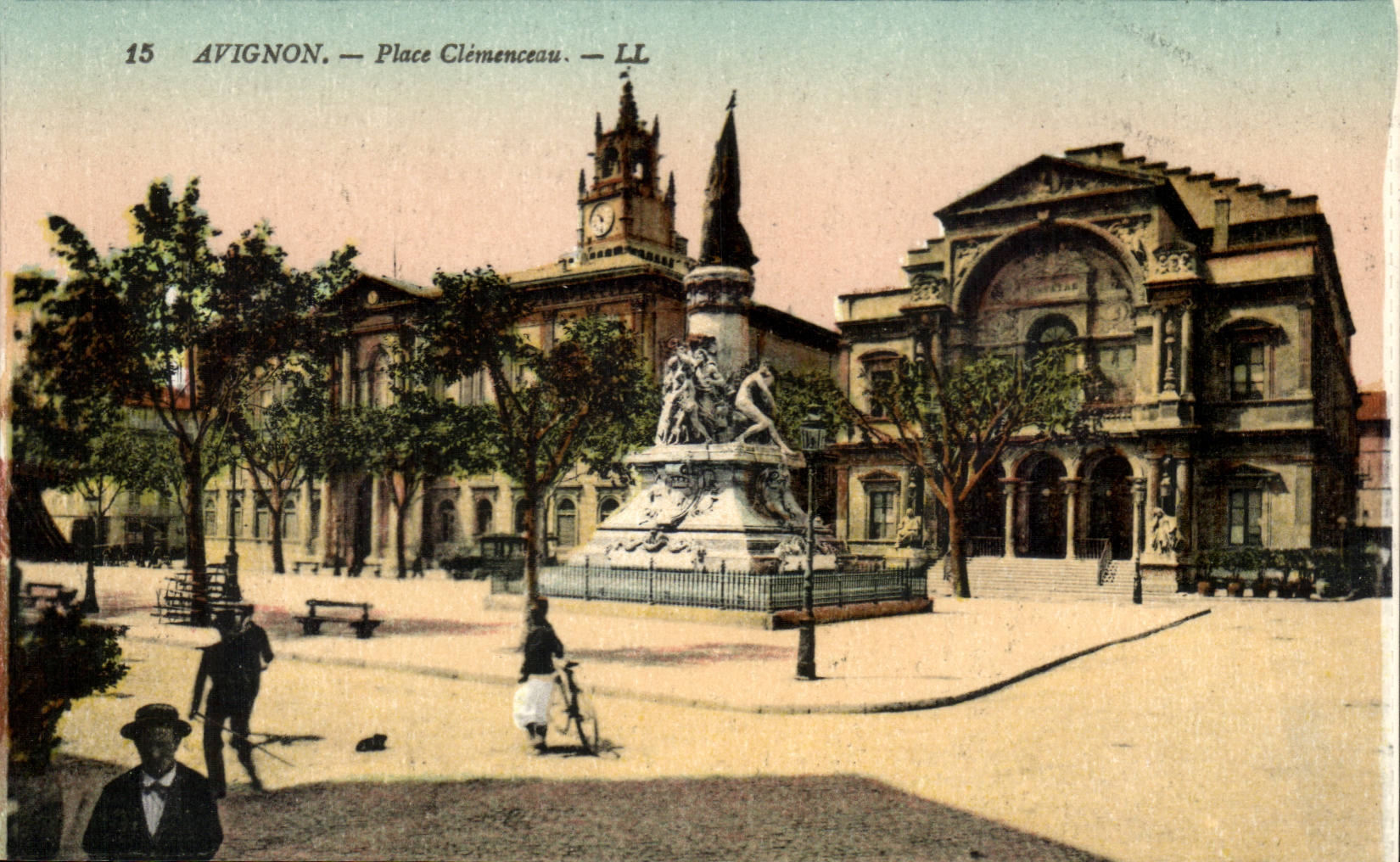 Avignon - Clemenceau Platz - CPA