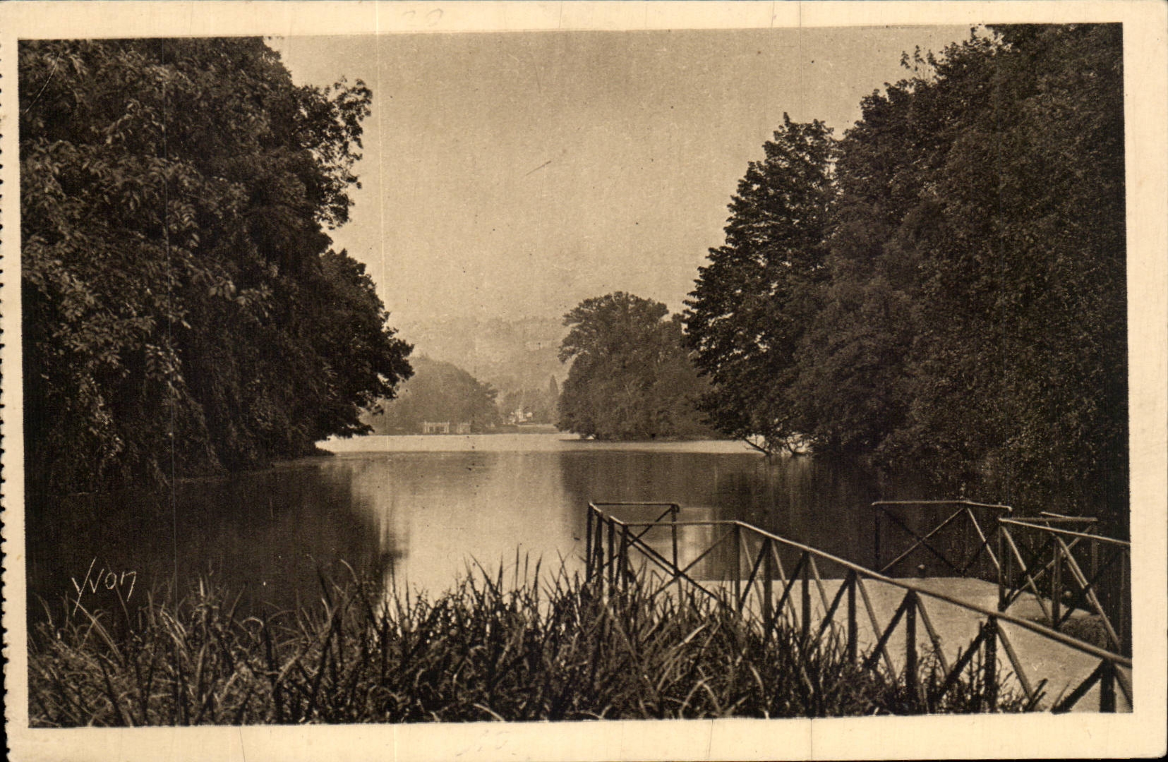 Lyon - der Park des Goldkopfes - CPA