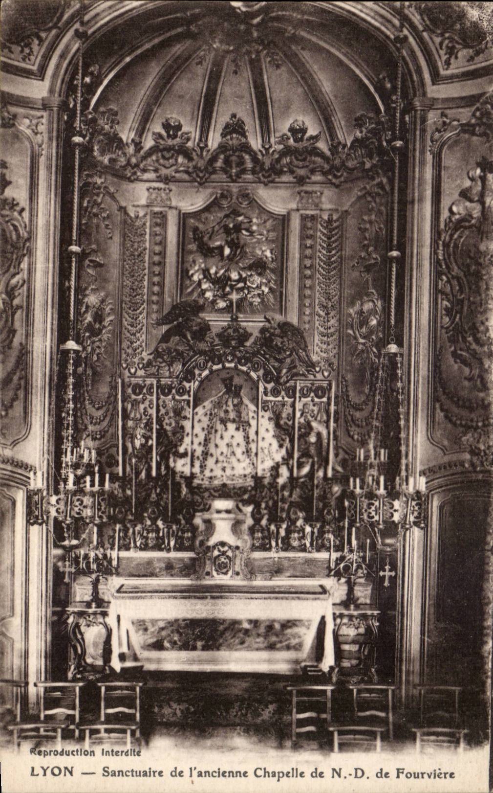 Lyon - Schongebiet der alten Wolbung von Fourvieres - CPA