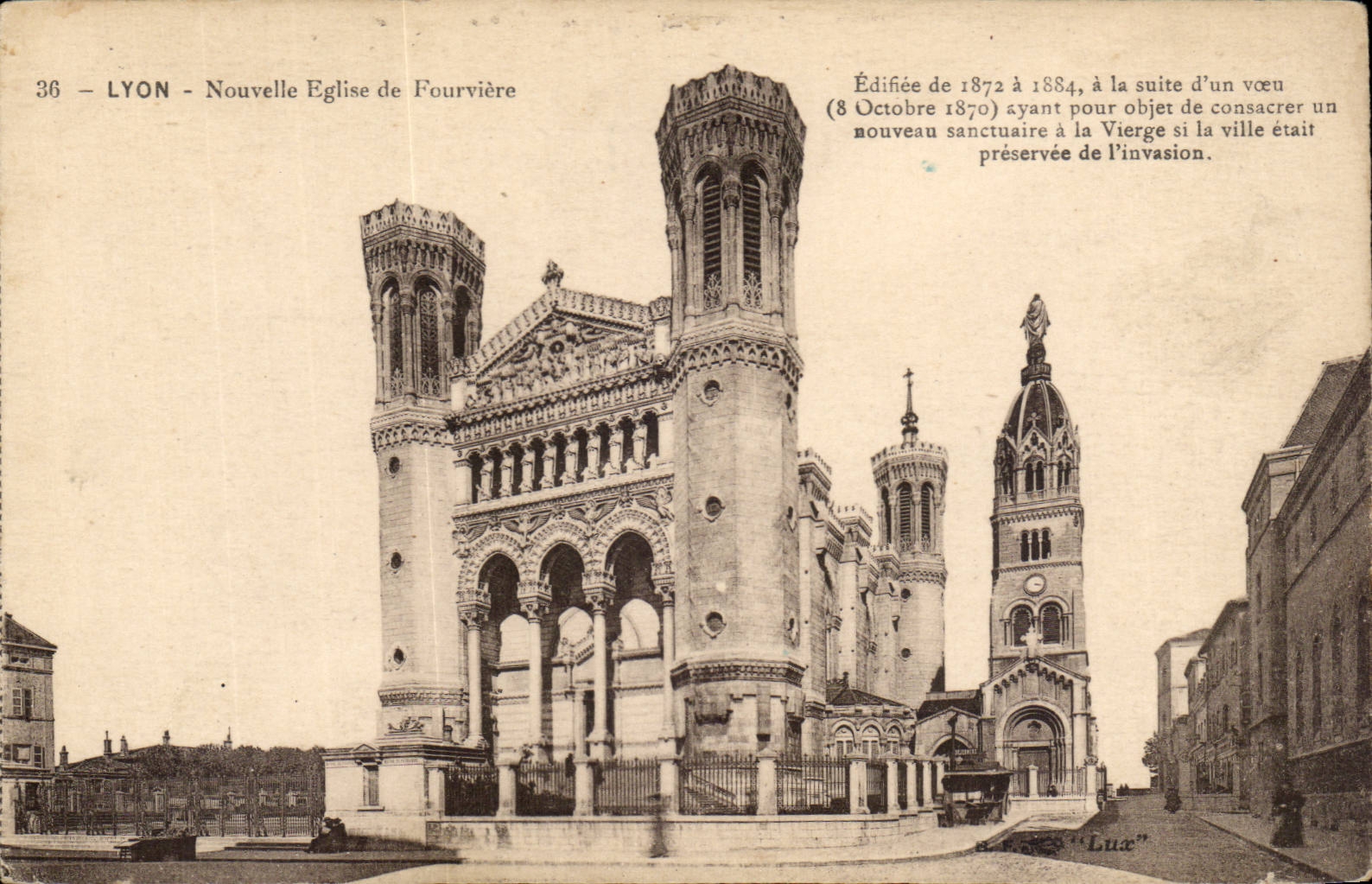Lyon - Nachrichten-Kirche von Fourvieres - CPA
