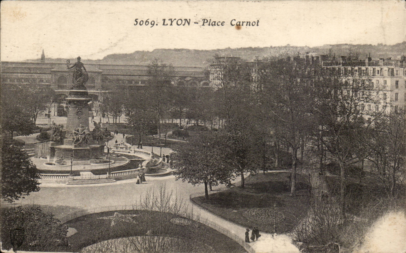 Lyon - Carnot Platz - CPA