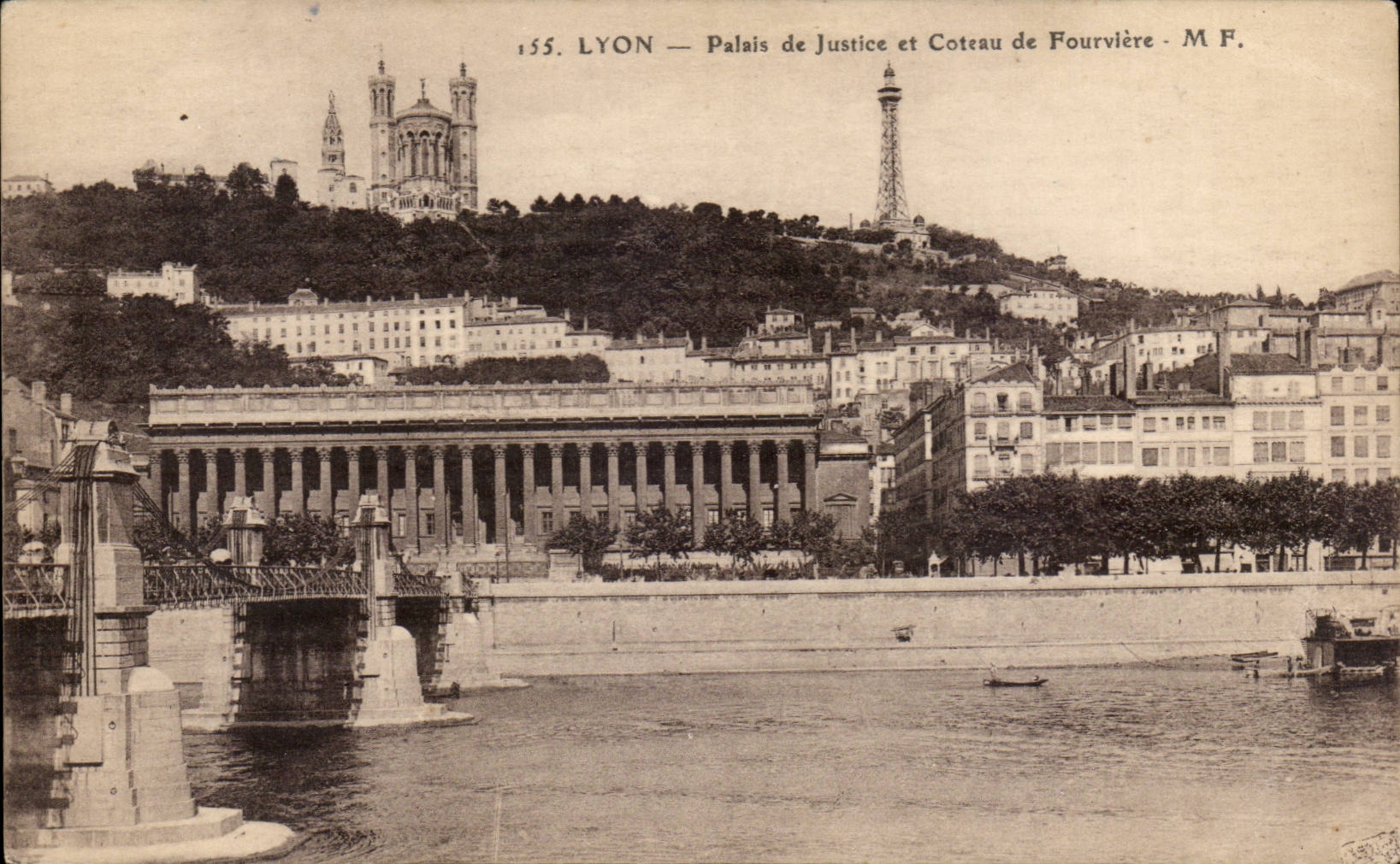 Lyon - Gerichte und Steigung von Fourviere - CPA