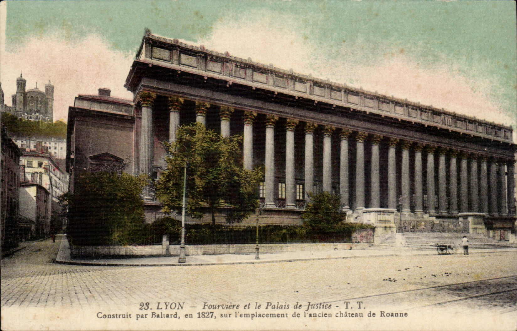 Lyon-- Fourviere und Gerichte - CPA
