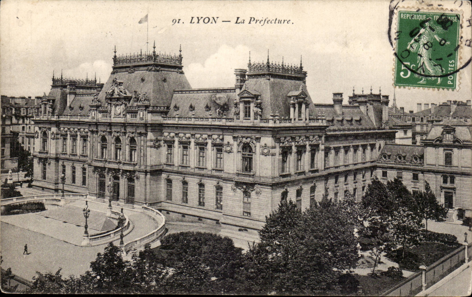 Lyon - Prafektur - CPA