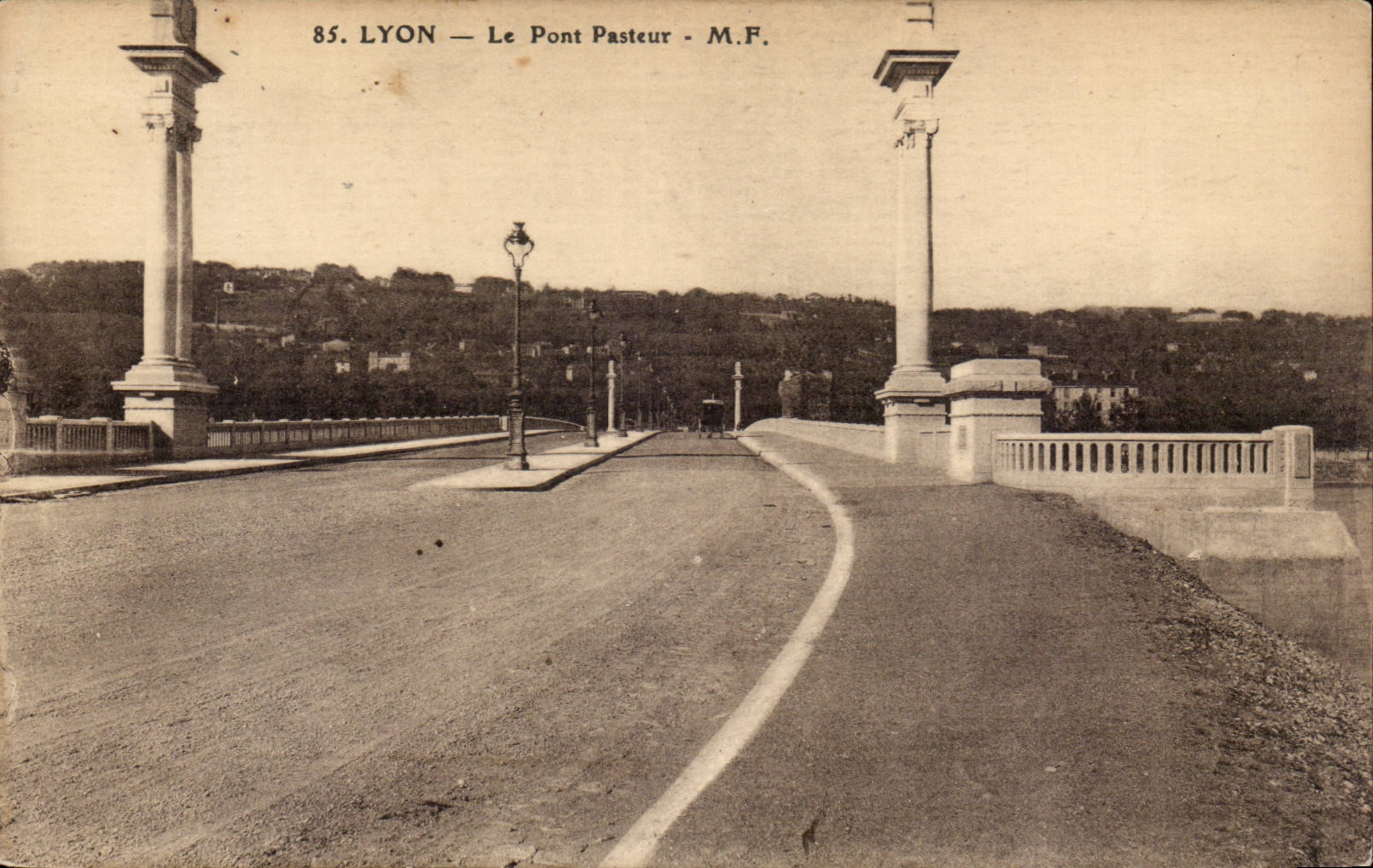 Lyon - die Pasteur Brucke - CPA