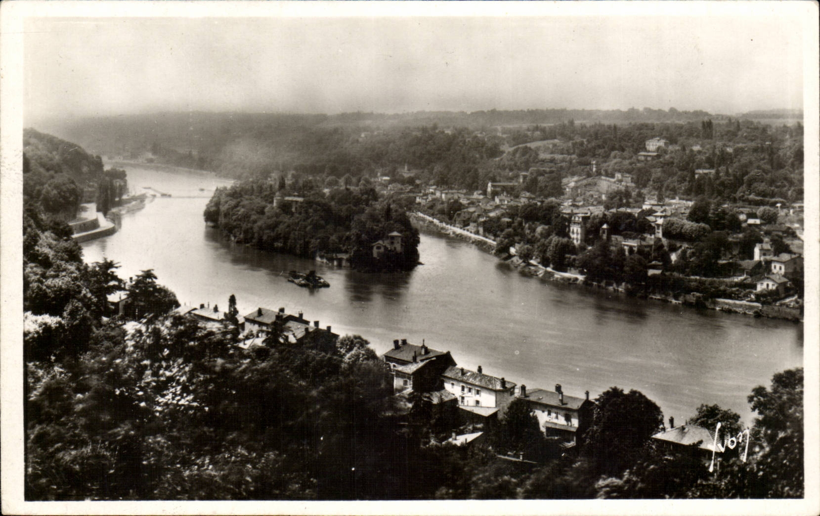 Lyon-- I Insel Bart und der Saone - CPA