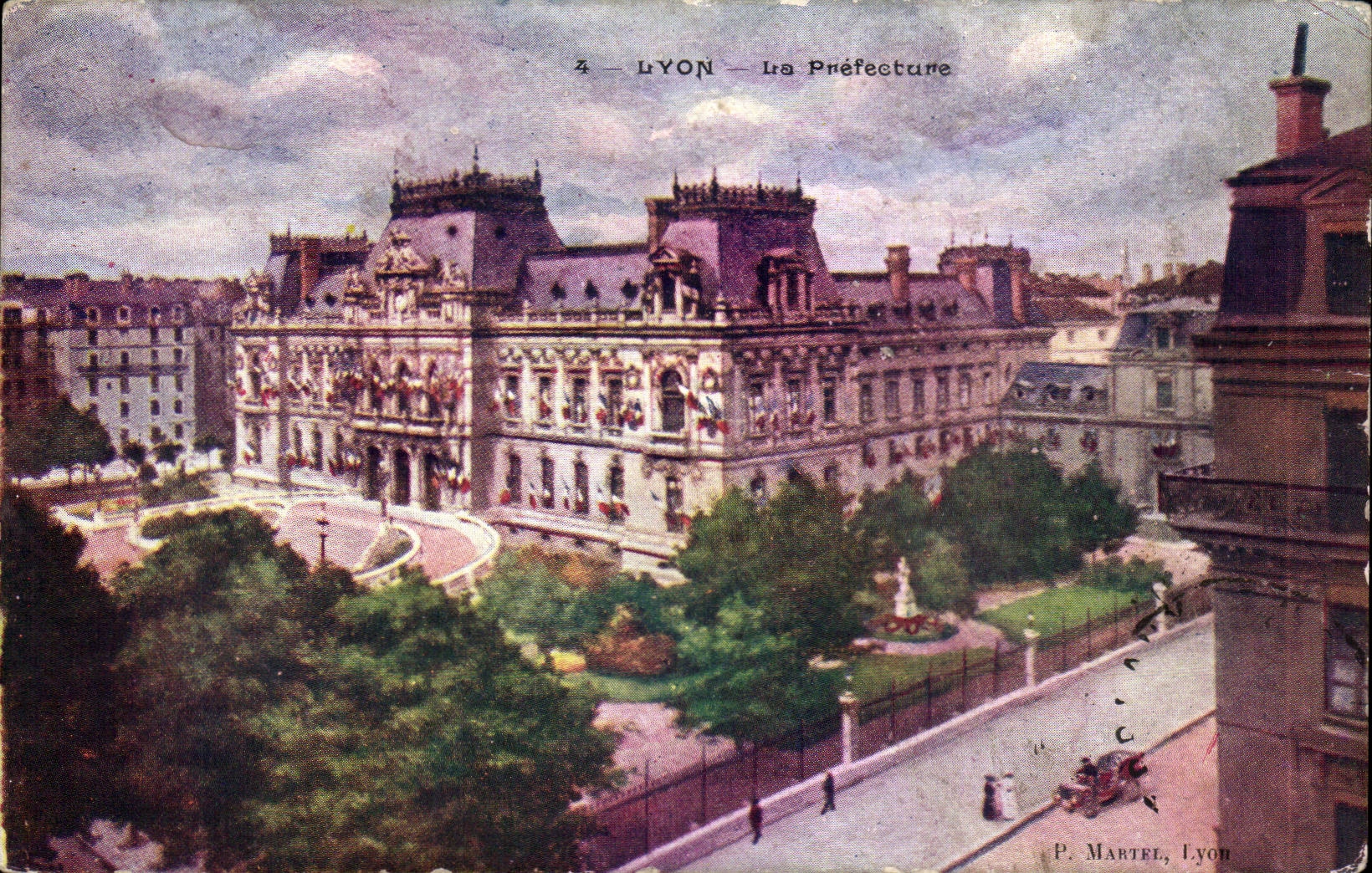 Lyon - Prafektur - CPA