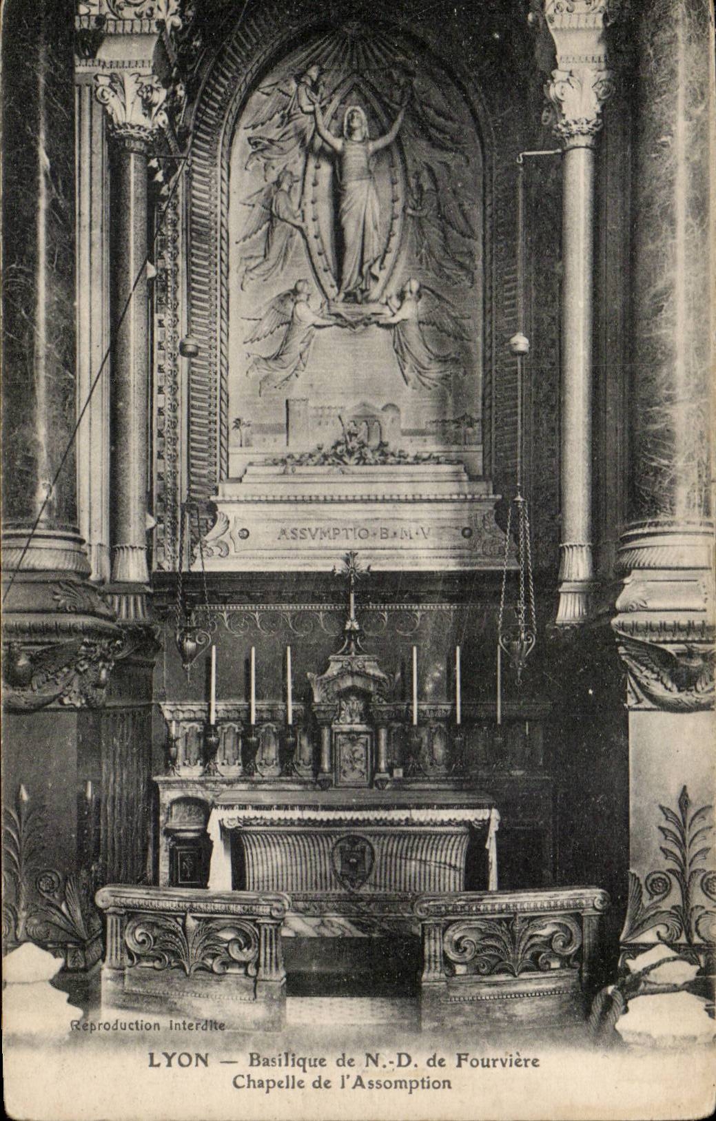 Lyon - Wolbung der Annahme - Notre Dame de Fourviere- CPA