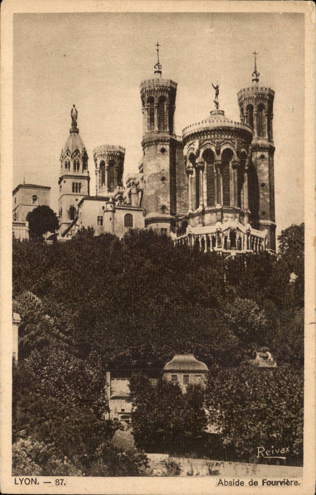 Lyon - Apse von Fourviere - CPA