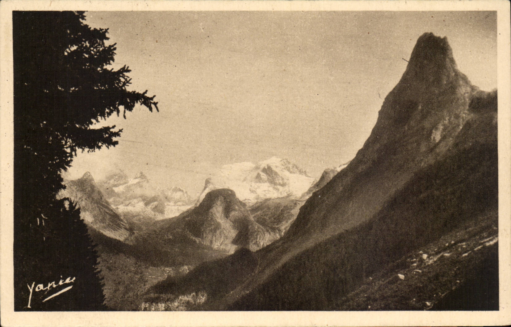 Pralognan - Mountain of Vanoise Great Breakage - alt 3861 m CPA