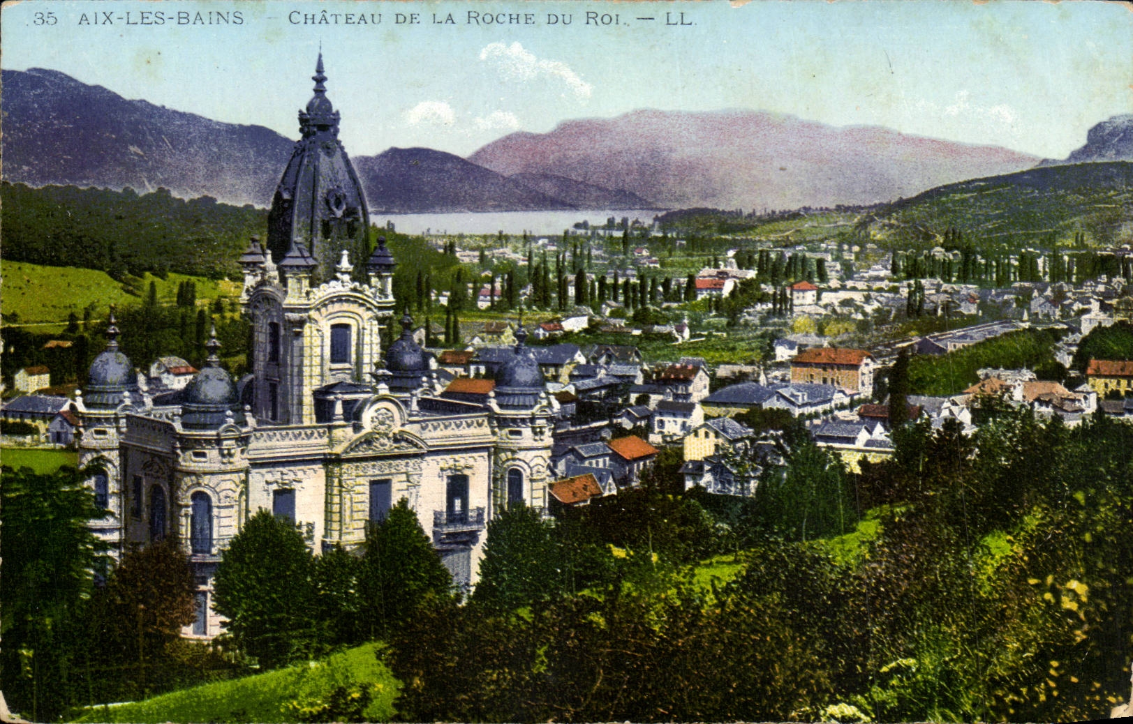 Aix les Bains - Surroundings - Castle of the Rock of the King - CPA