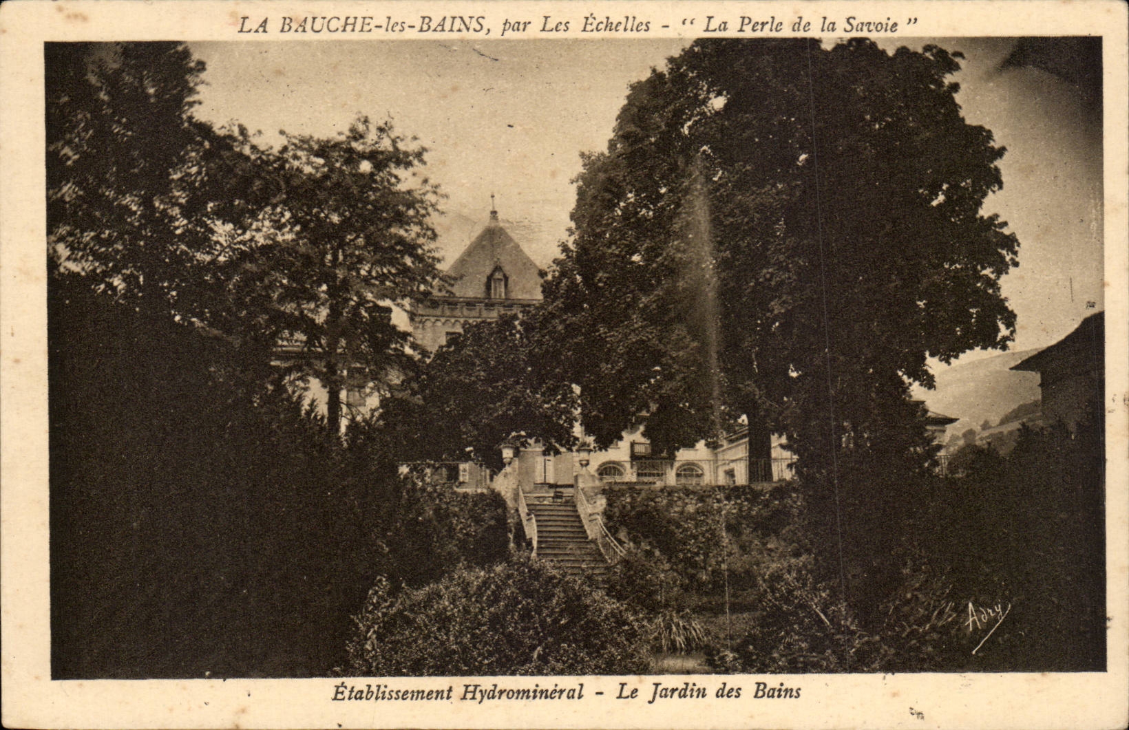 Bauche les Bains - By the Scales - the Pearl of Savoy CPA