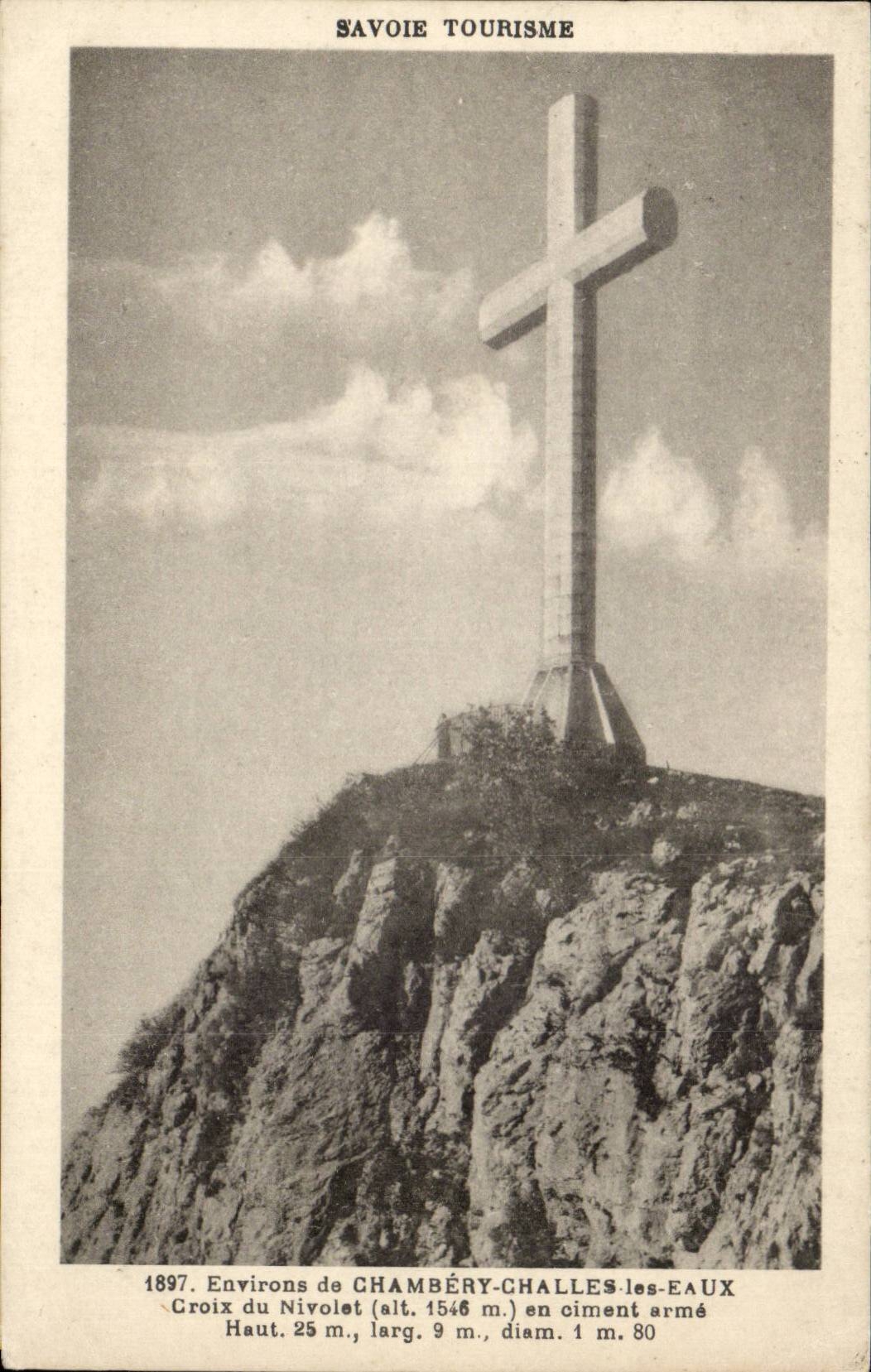 Chambery Shawls Water - Surroundings - Cross of Nivolet CPA