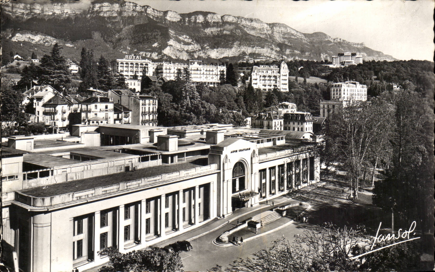 Aix les Bains - Hydropathic establishment CPA