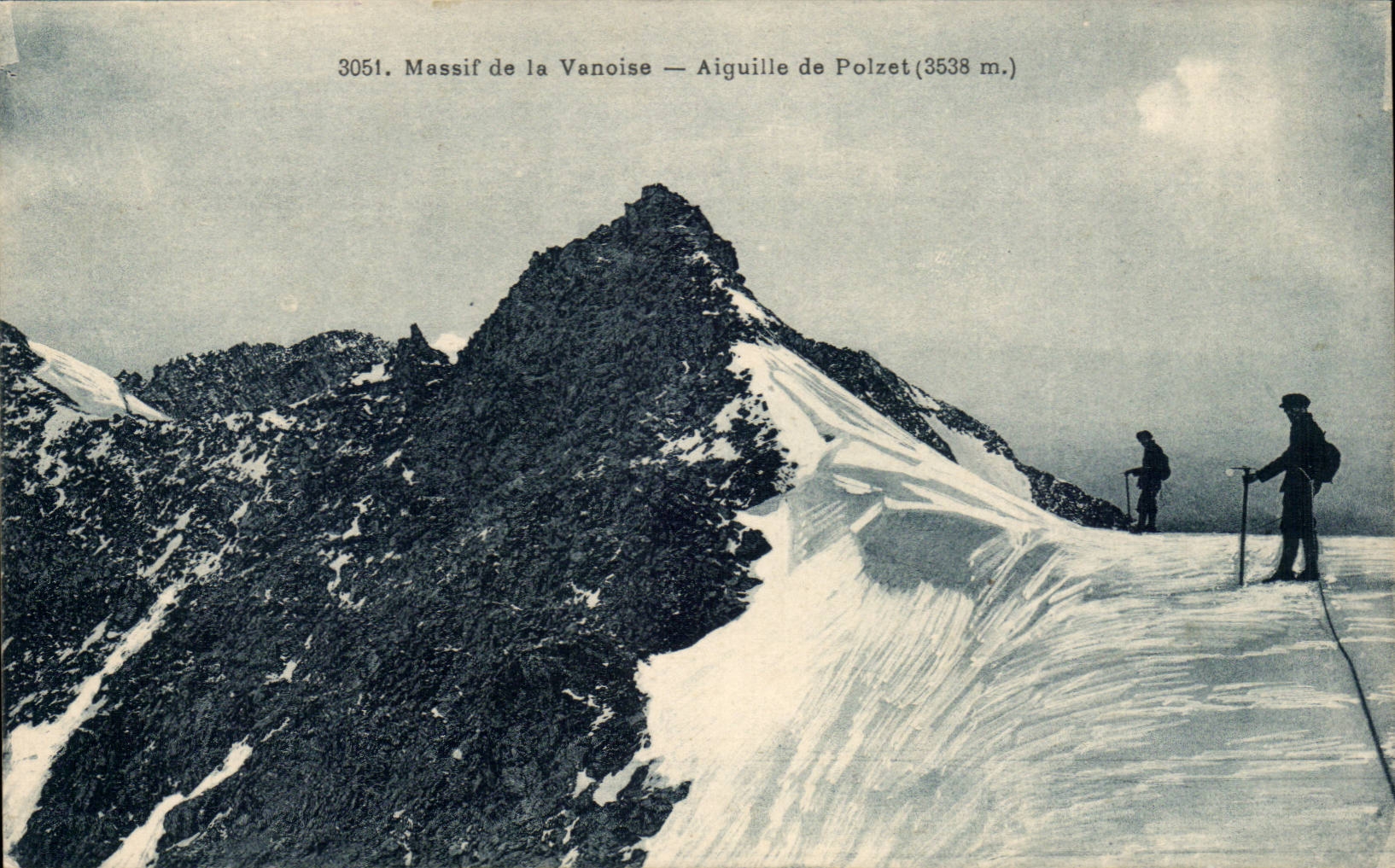Mountain of Vanoise - Needle of Poizet 3538 m - CPA