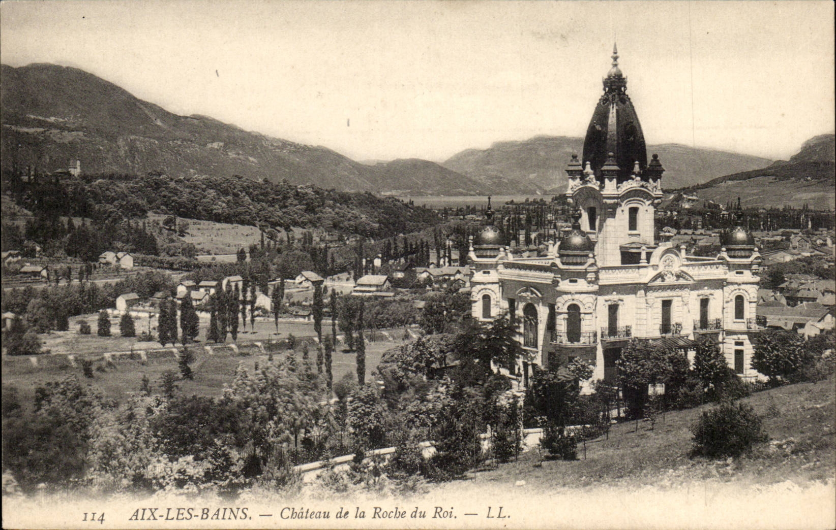 CPA Aix les Bains Castle of the Rock of the king