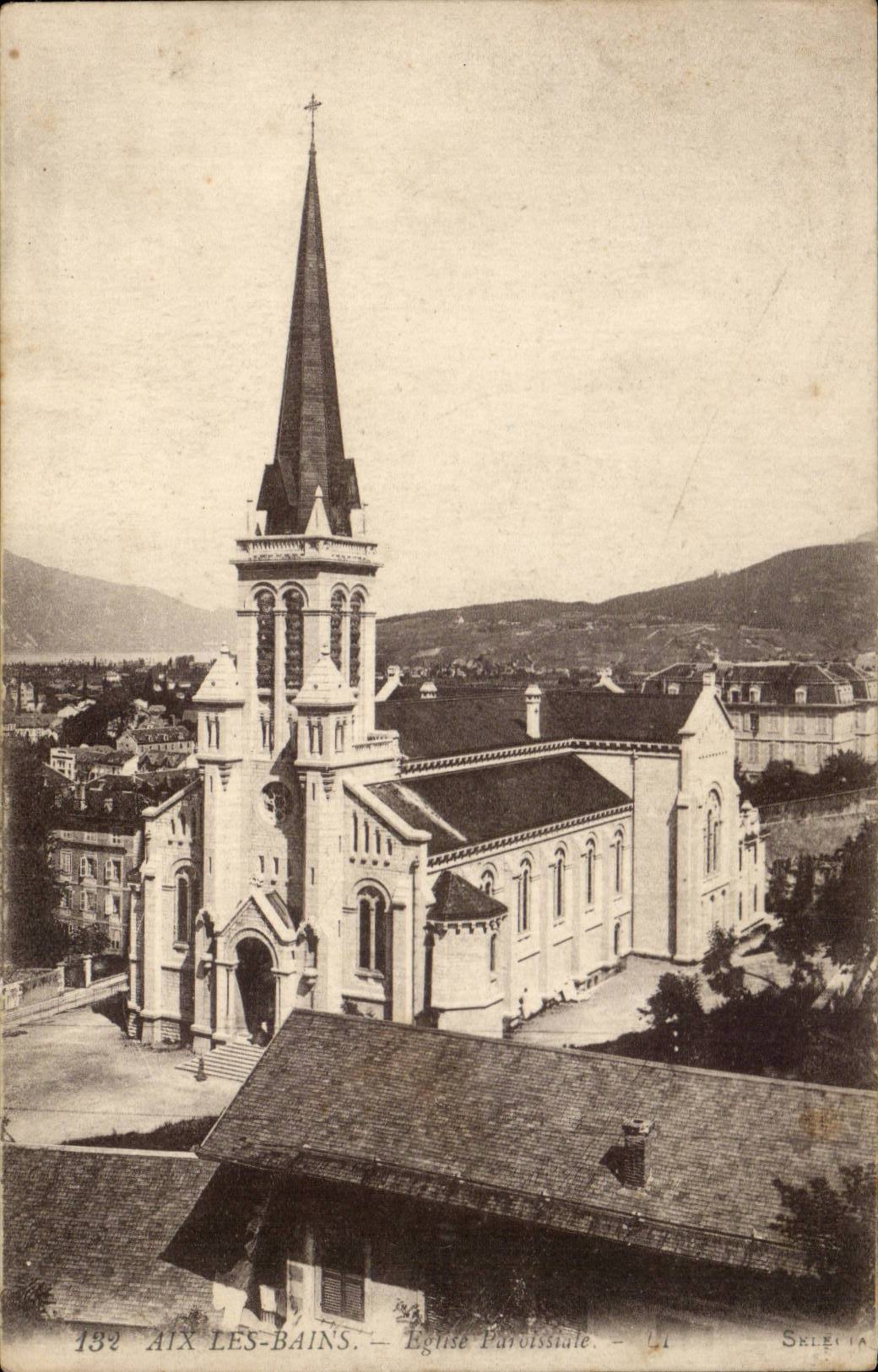 CPA Aix les Bains Parish church