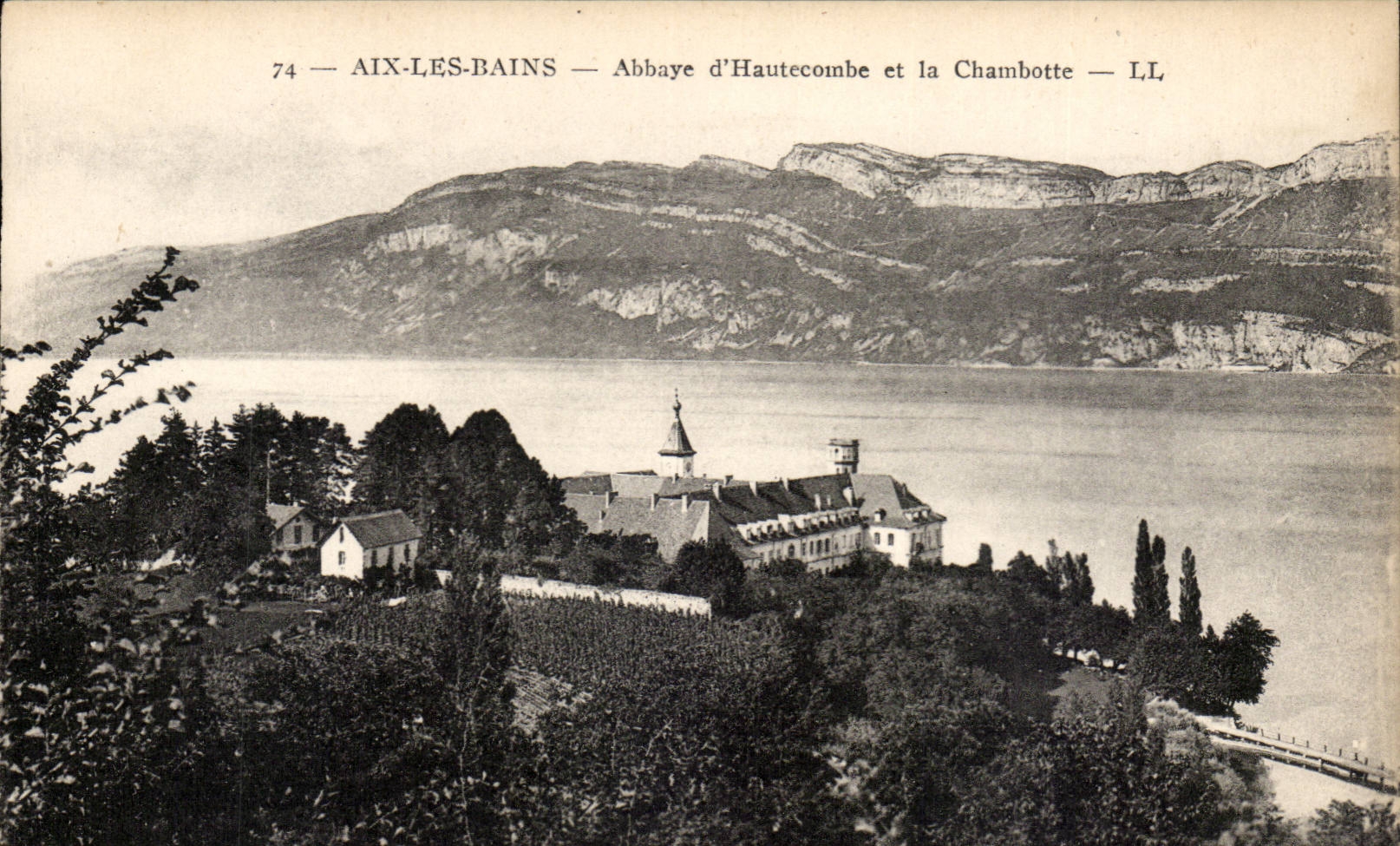 CPA Aix les Bains Abbey of Hautecombe and Chambotte