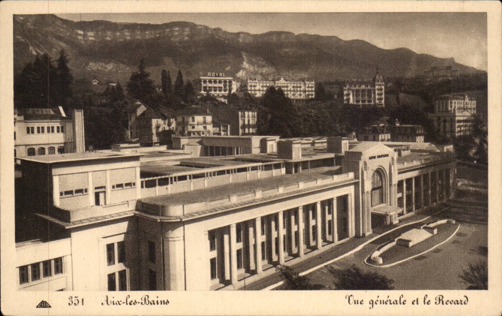 CPA Aix les Bains View and Revard