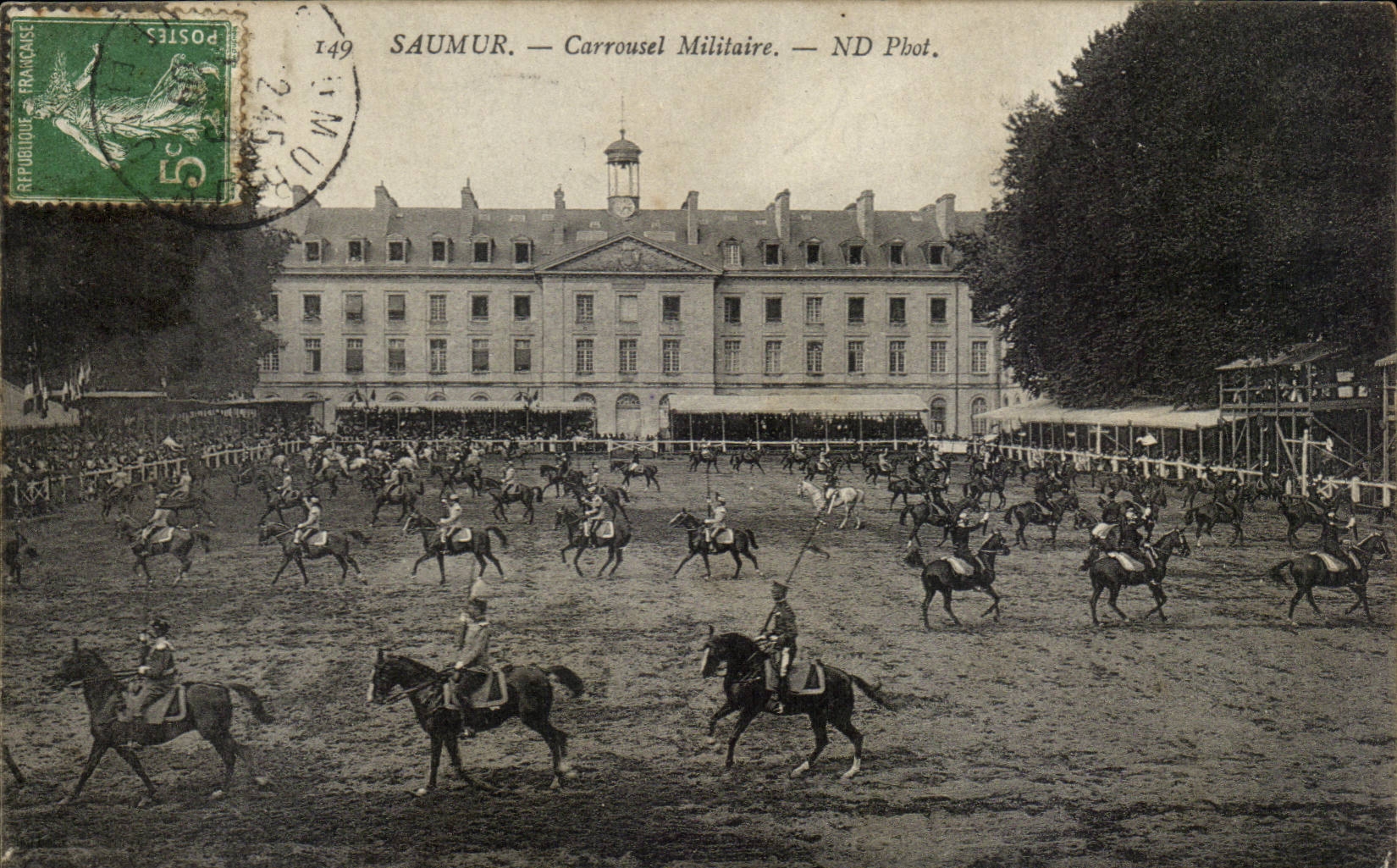 Saumur CPA School of application of cavalry Carousel (horse hippism)