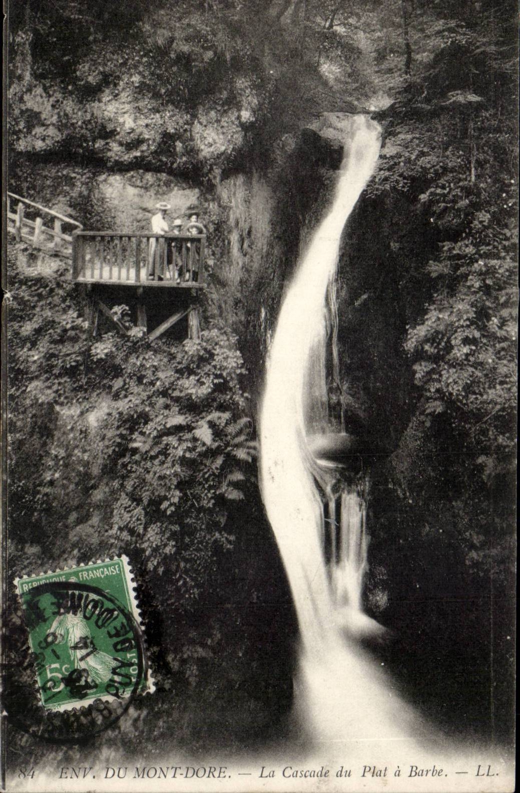 The Mount Gilds - the Cascade of the Shaving mug - CPA