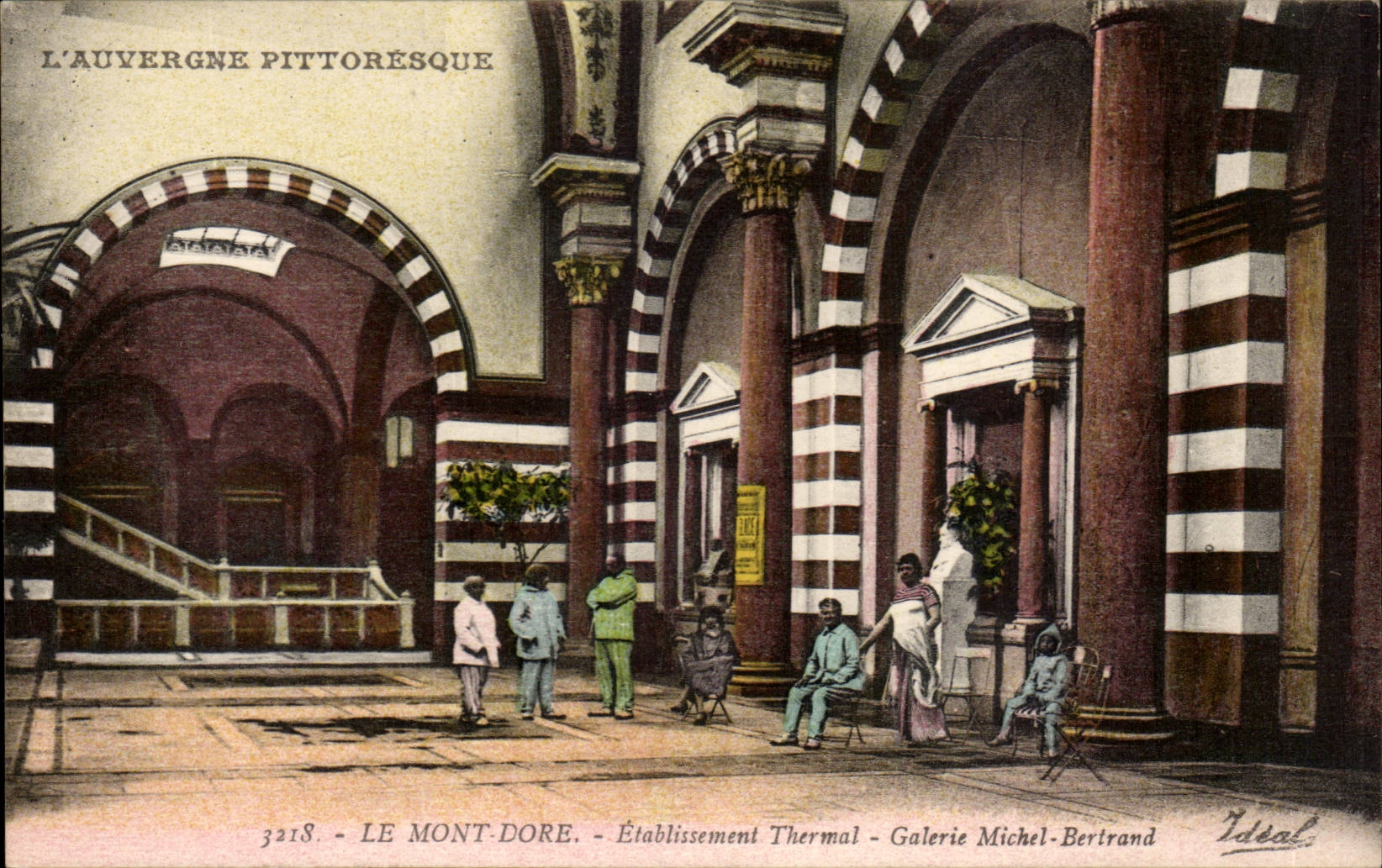 Mount Gilds - Etablissemnt Thermal - Gallery Michel Bertrand - CPA