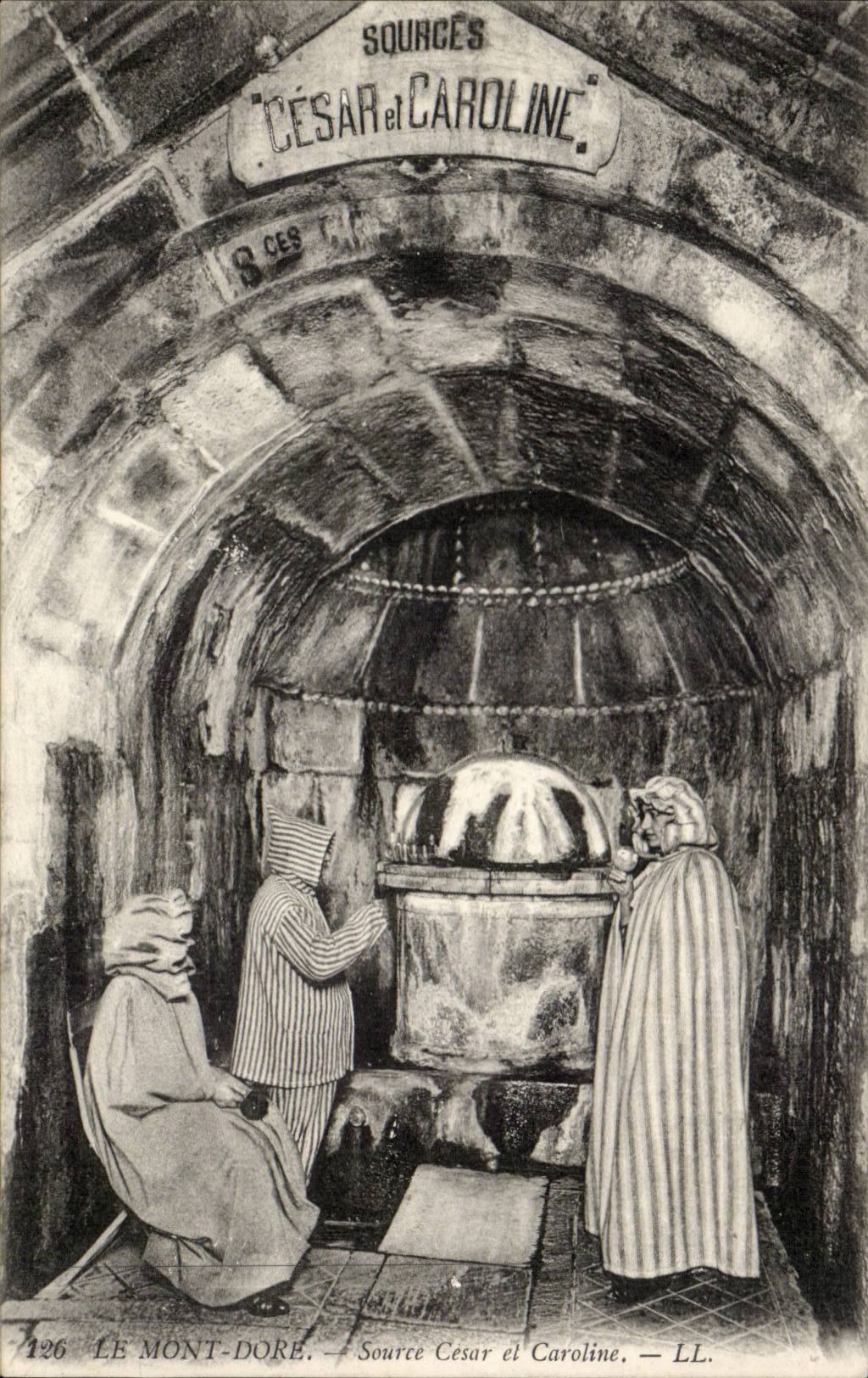 Mount Gilds - Sources Cesar and Caroline - CPA