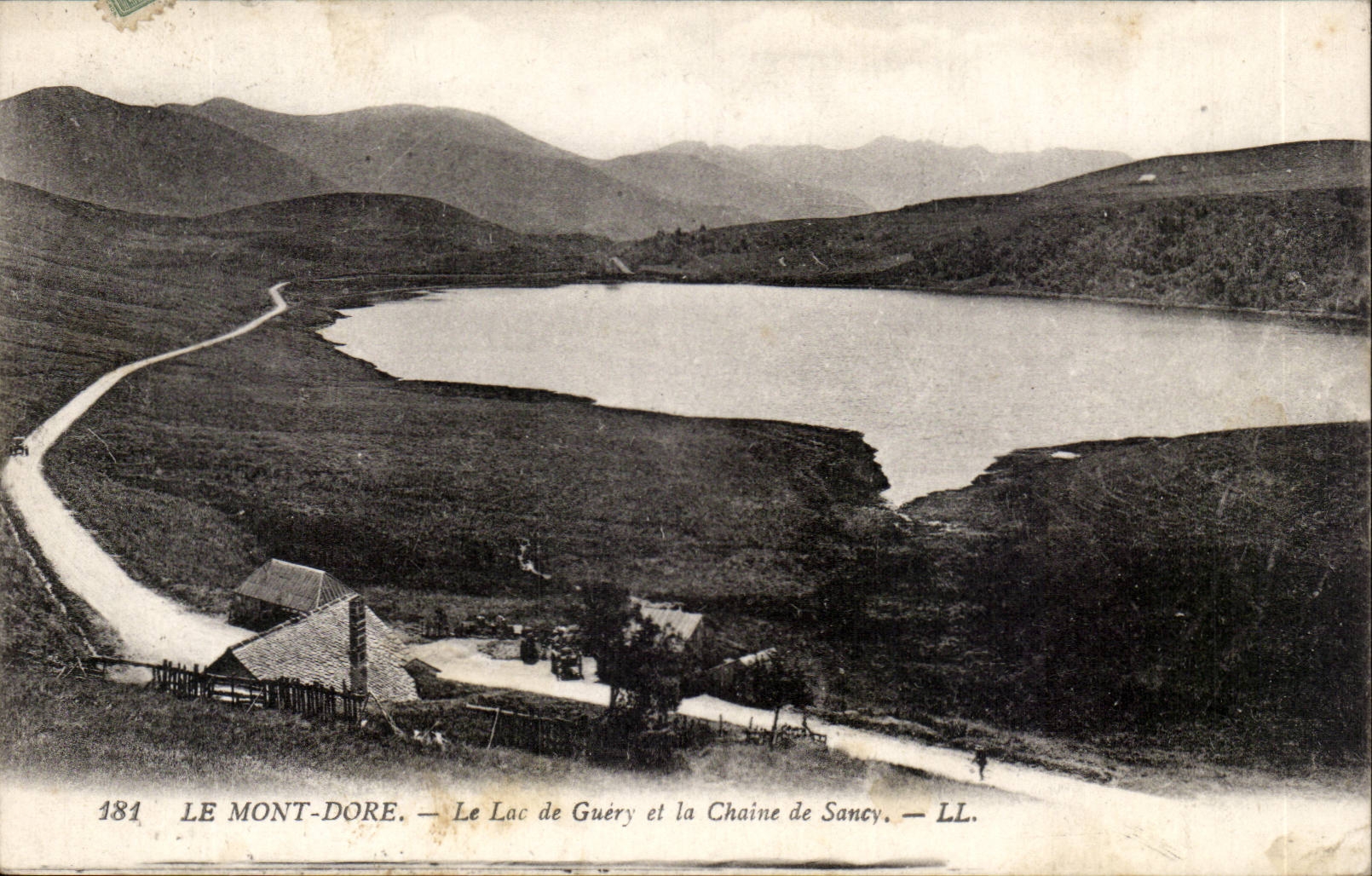 Mount Gilds - the Lake of Guery and the Chain of Sancy - CPA