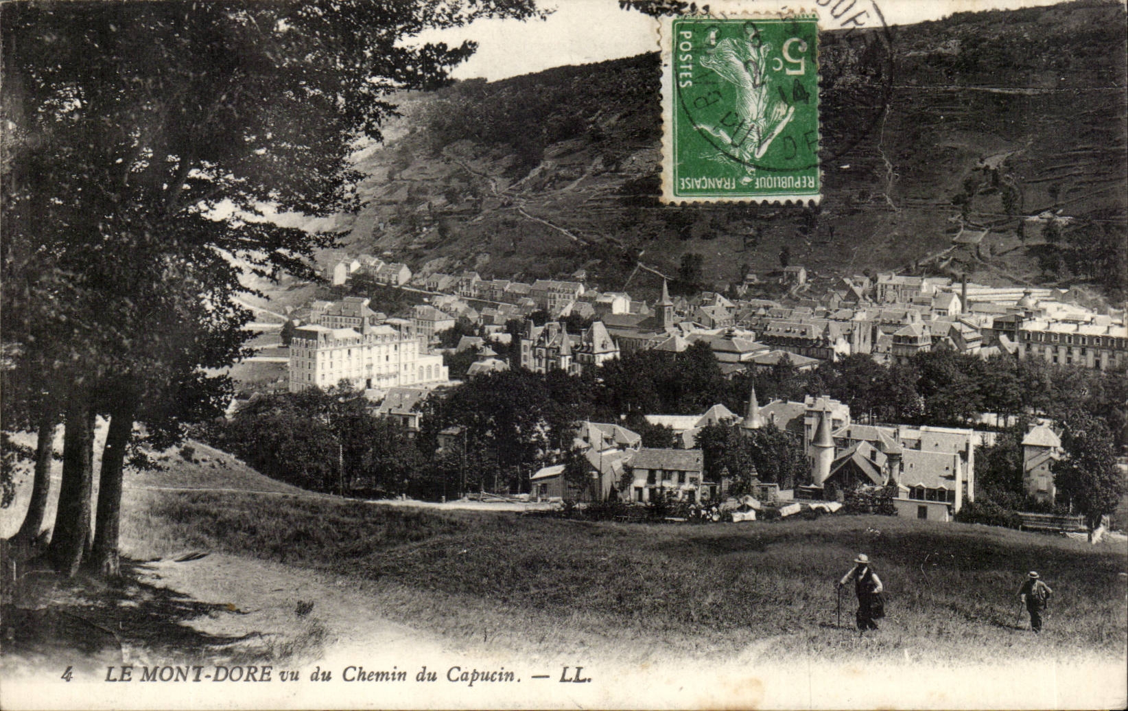 Mount Gilds - Seen Way of the capuchin - CPA