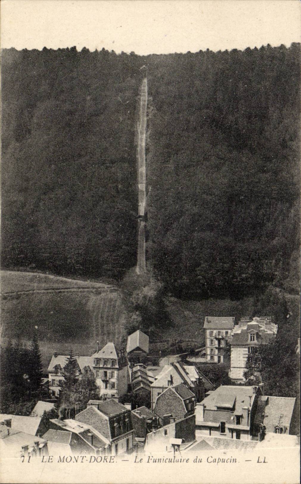 Mount Gilds - the Funicular of Capuchin - CPA