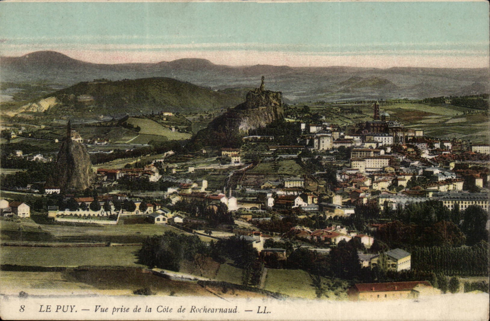 CPA Le Puy Vue prise de la cote de Rochearnaud