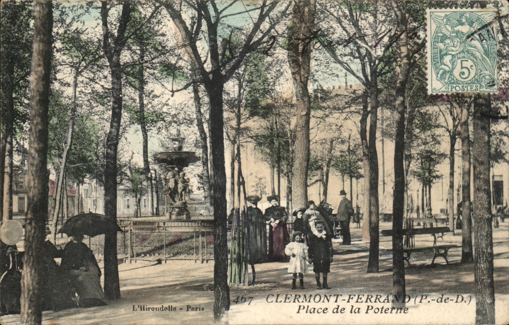 CPA Clermont Ferrand Places postern