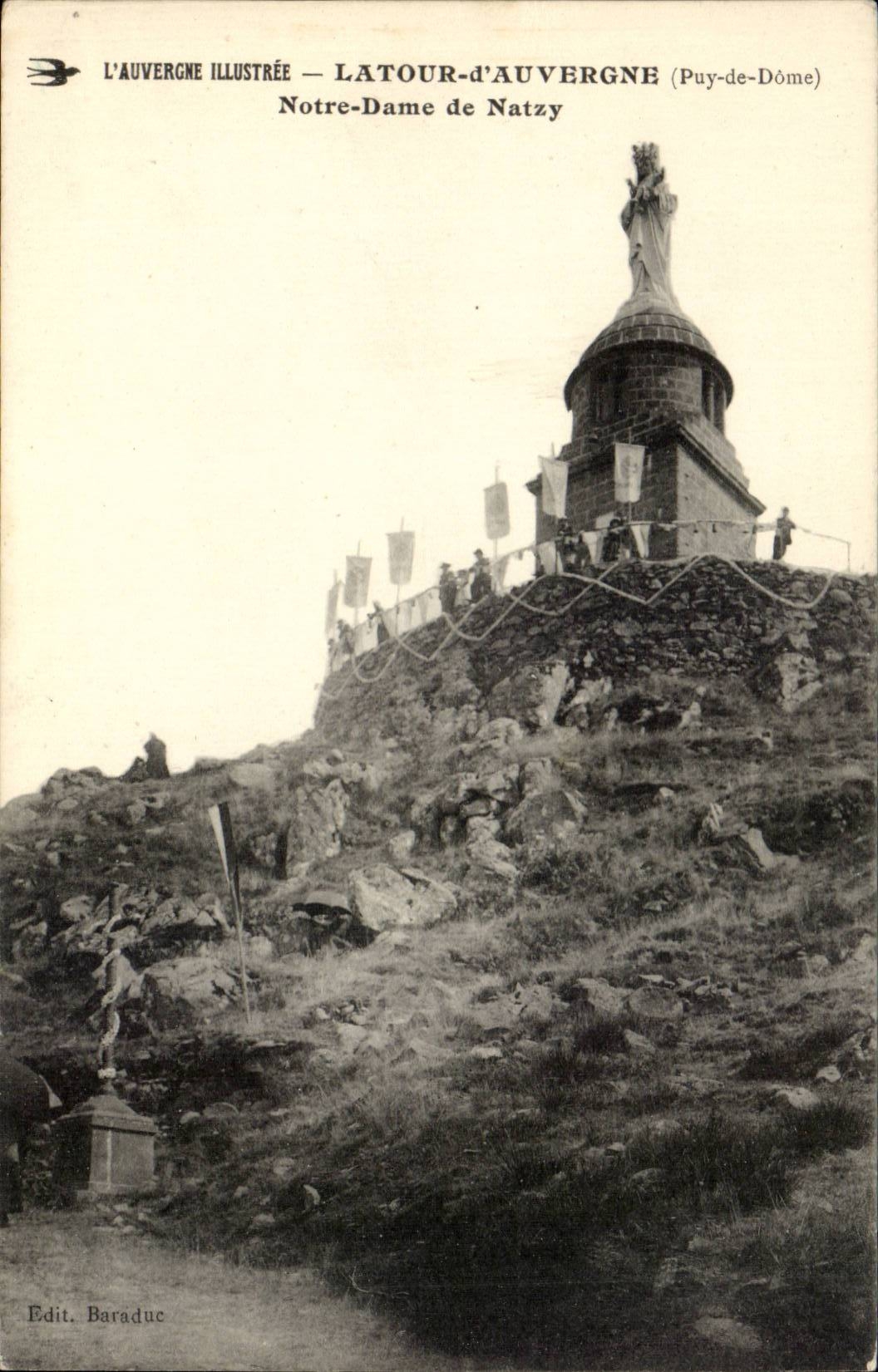 CPA Latour of Auvergne Notre Dame de Natzy