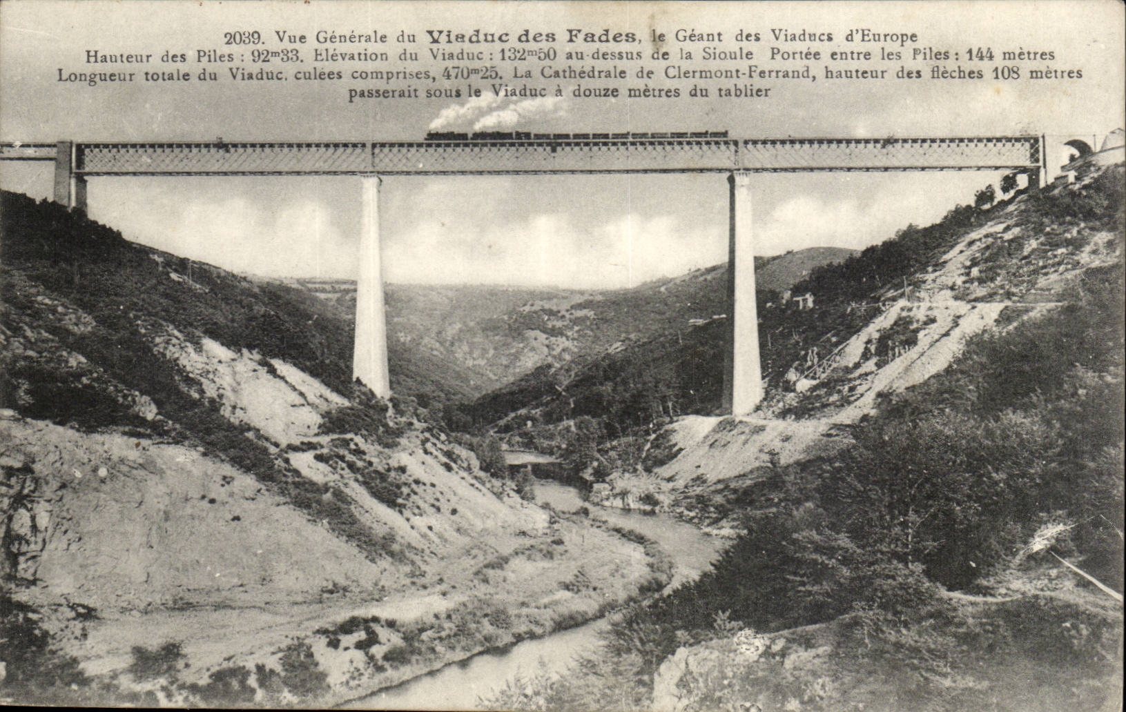 CPA View of the viaduct the Insipid ones