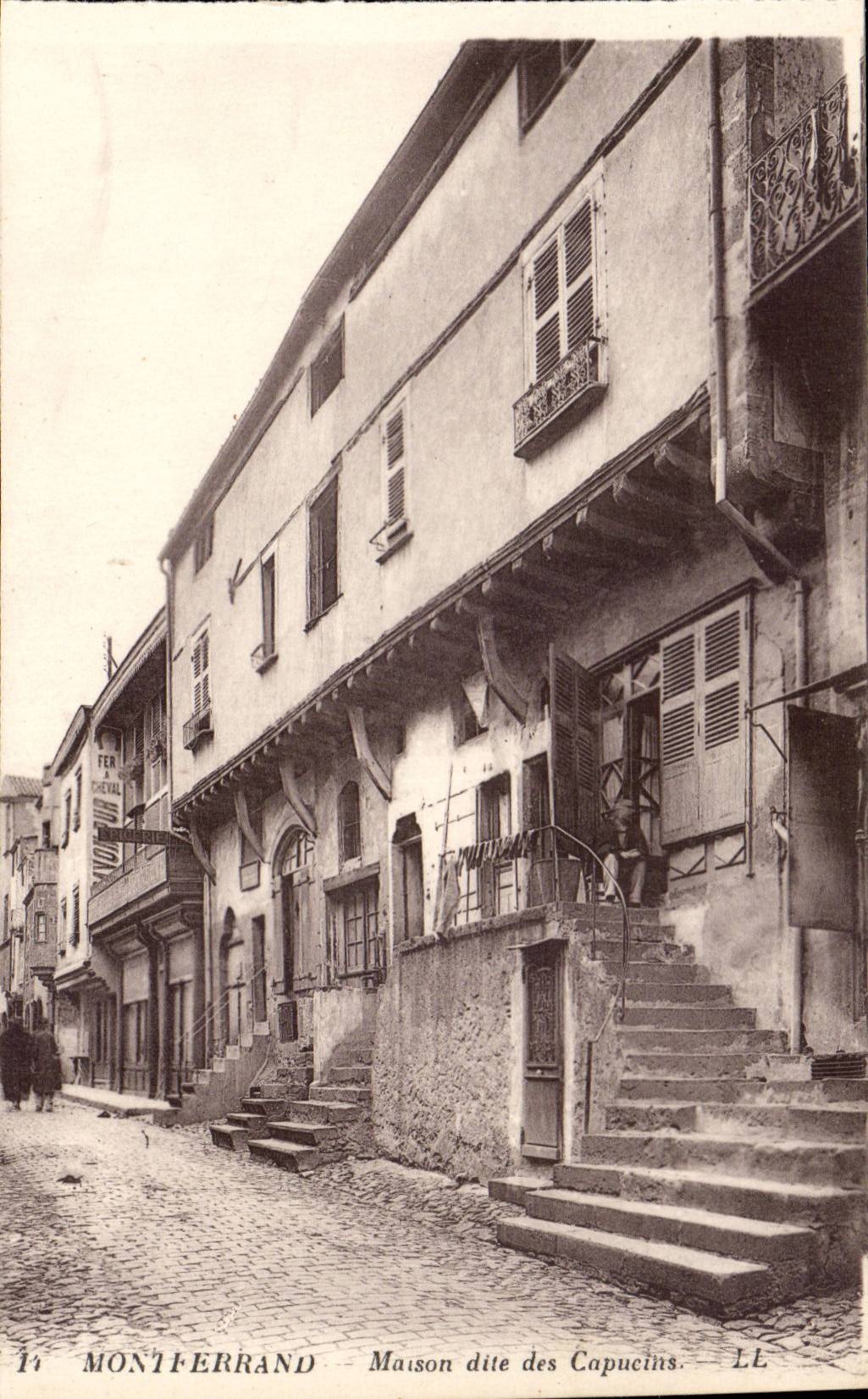 CPA Montferrand House known as of the Capuchins