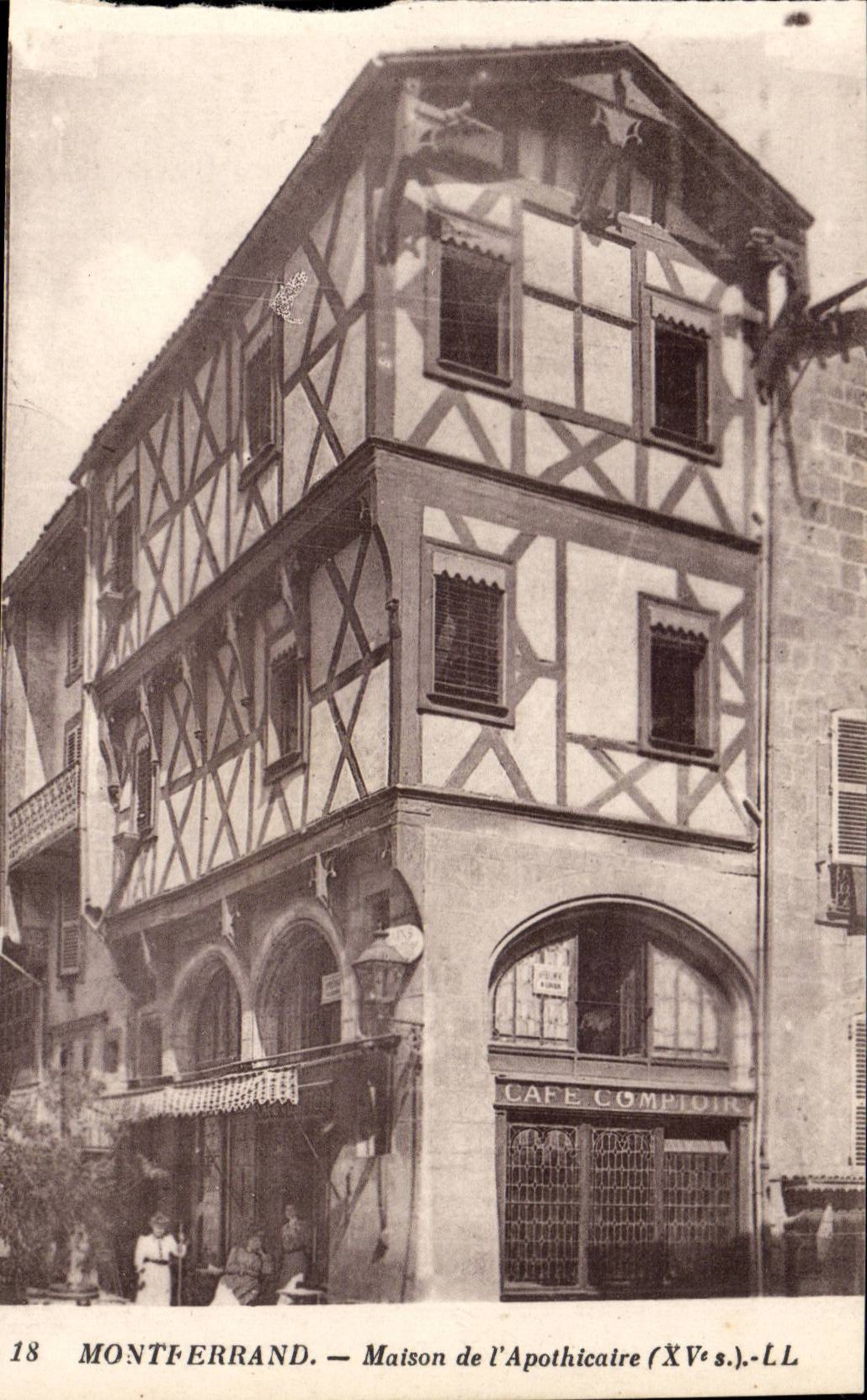 CPA Montferrand House of the apothecary