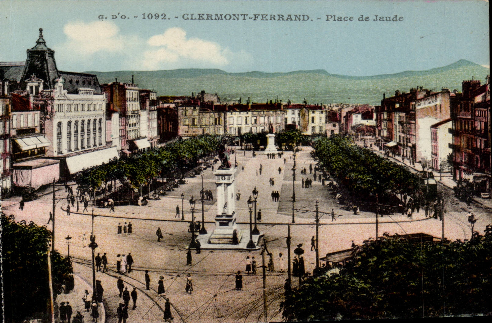 CPA Clermont Ferrand Places of Jaude