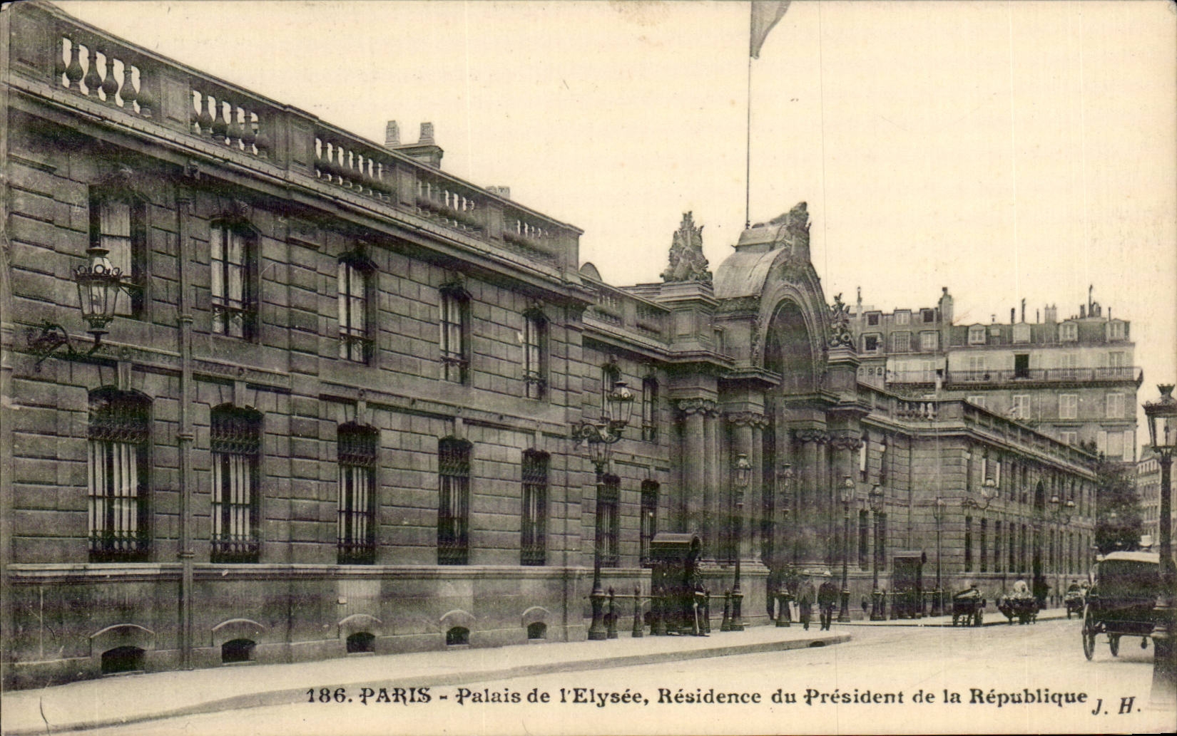 Paris 8 - Palate of Elysees - Residence of the President of the Republic - CPA