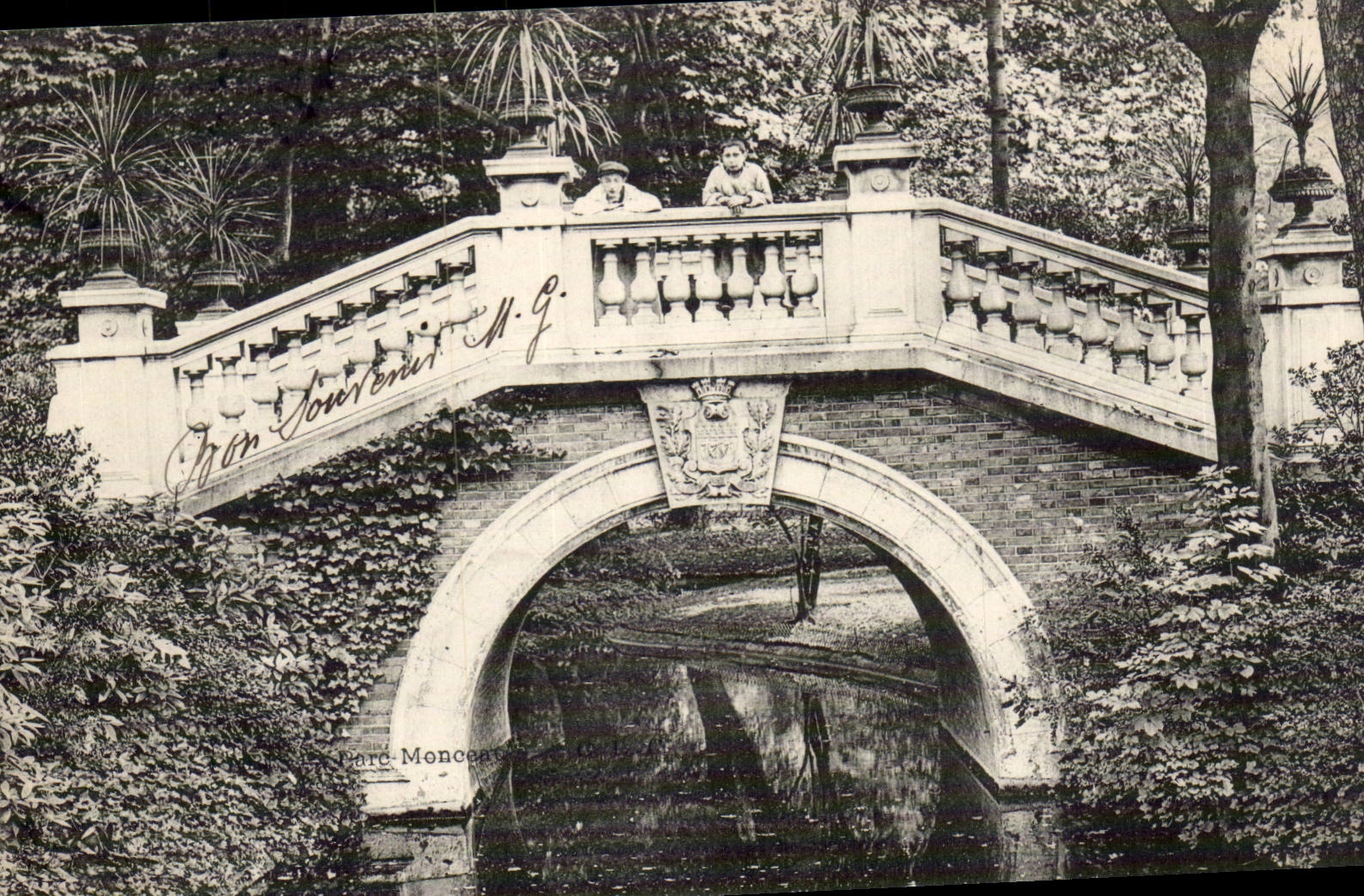 Paris 8 - Park Heap - children - CPA