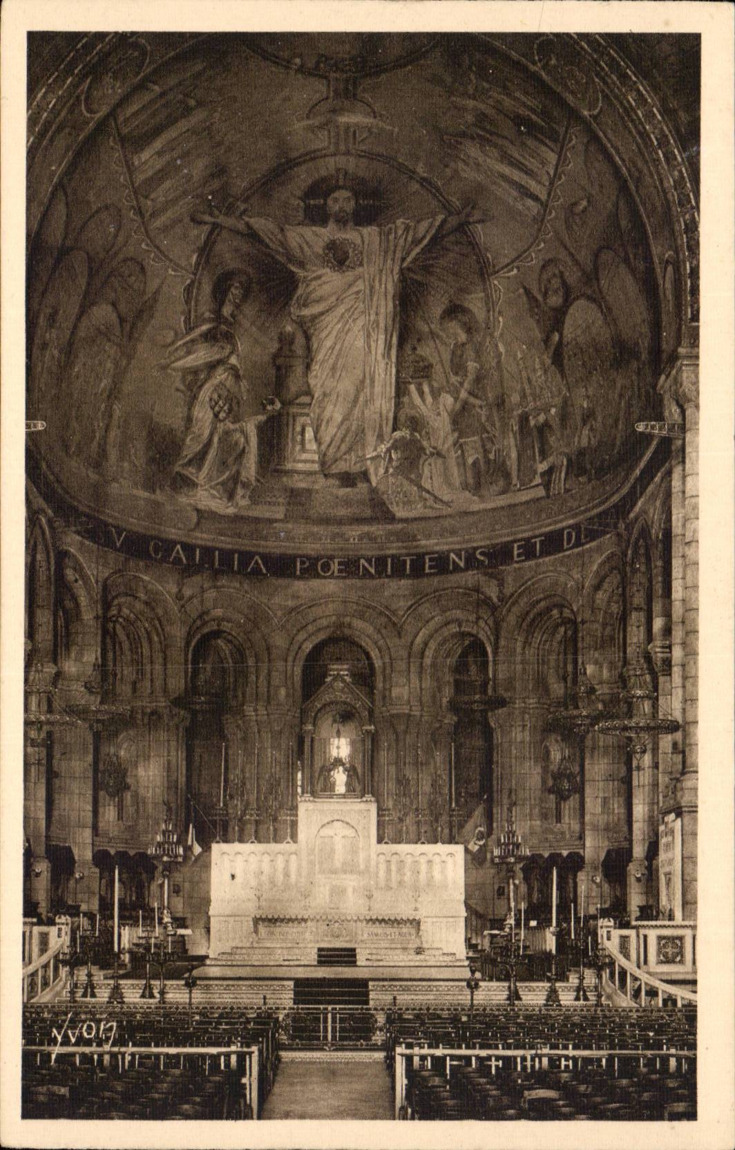 Paris 18 - Sacre Coeur - Montmartre - Choeur de la Basilique - CPA