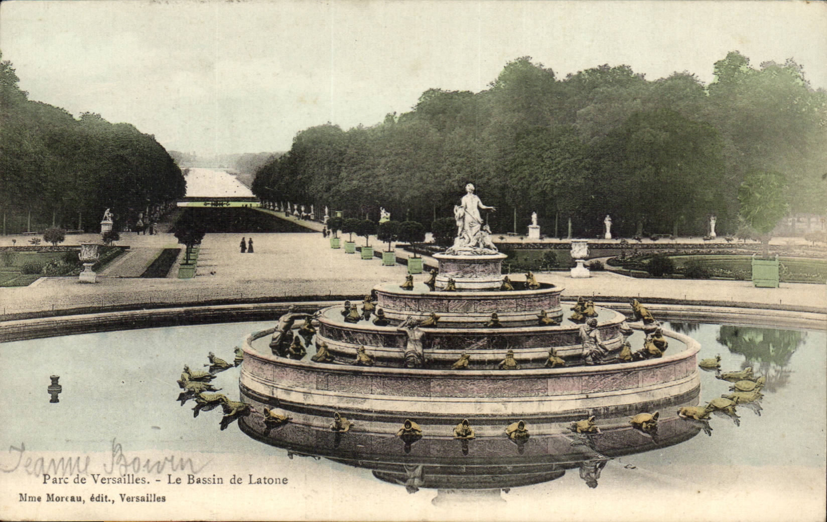 Versailles - the Basin of Latone - CPA